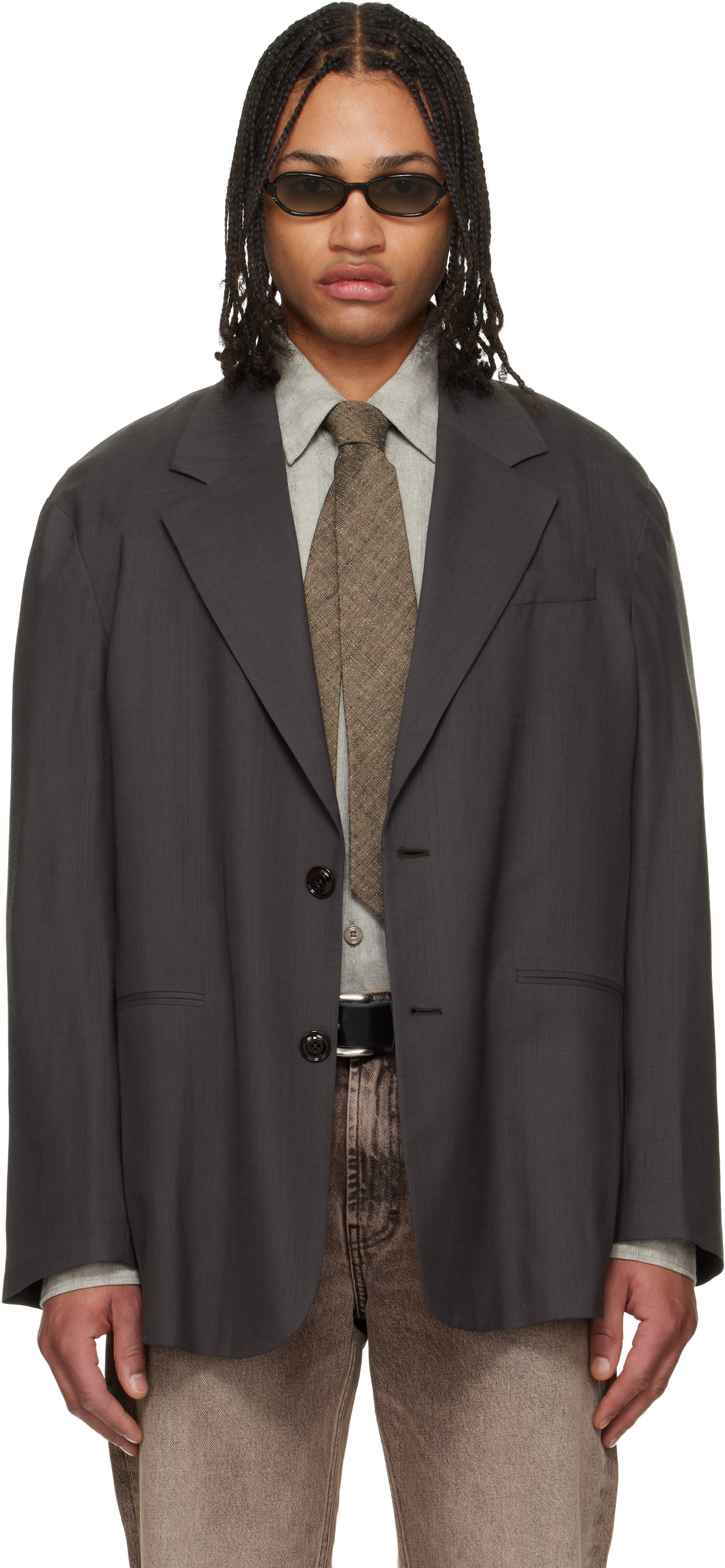 OUR LEGACY - Veston Industry gris