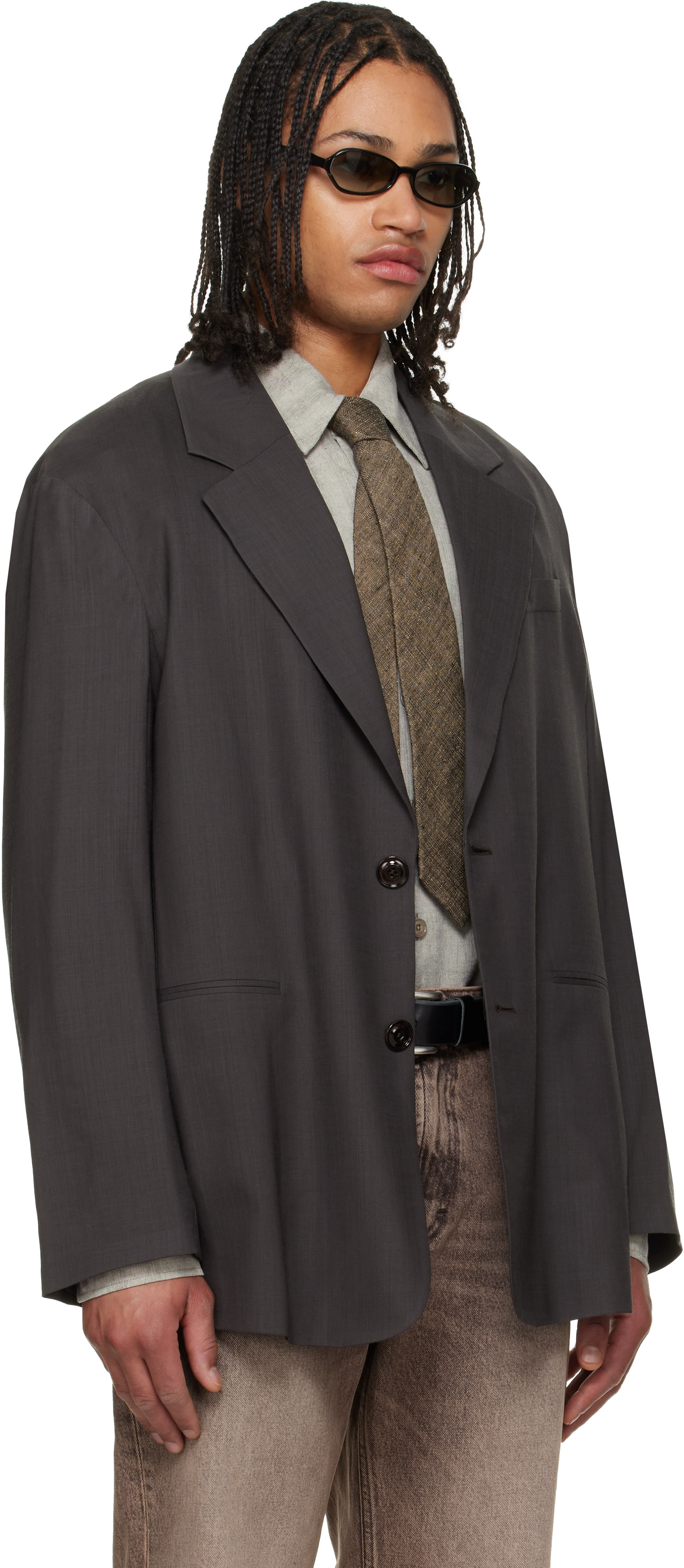 OUR LEGACY - Veston Industry gris