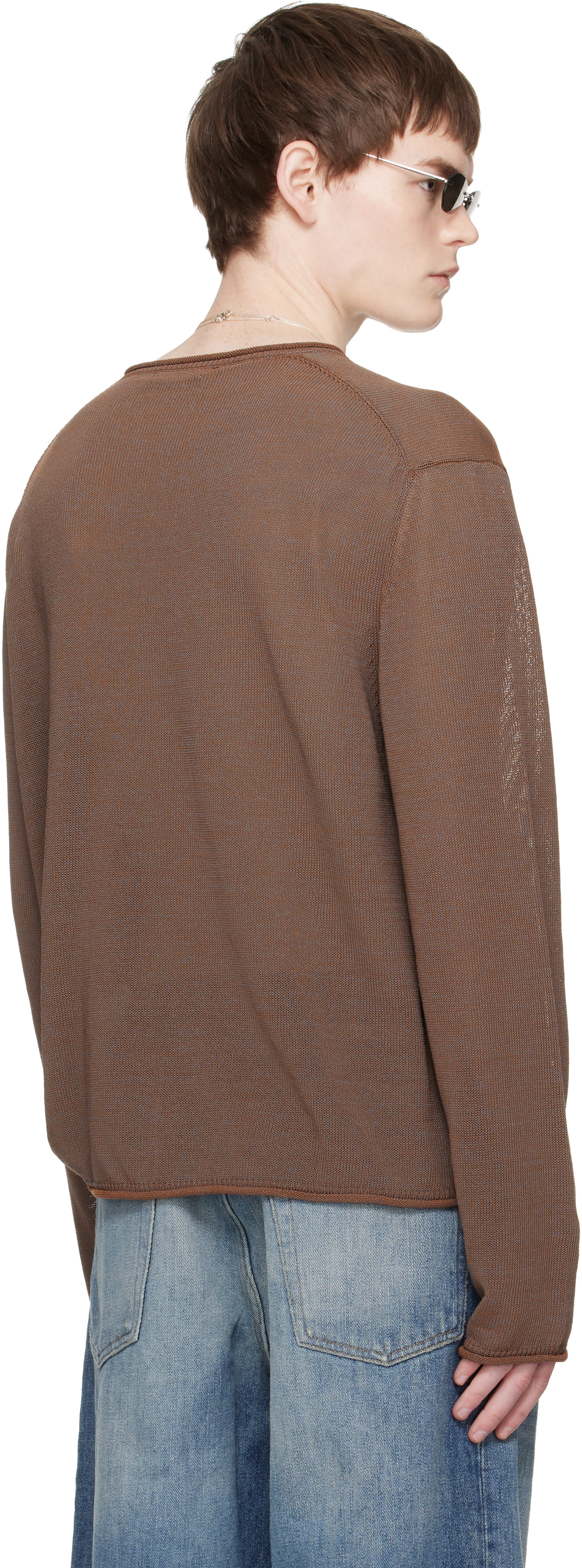 OUR LEGACY - Pull Popover brun