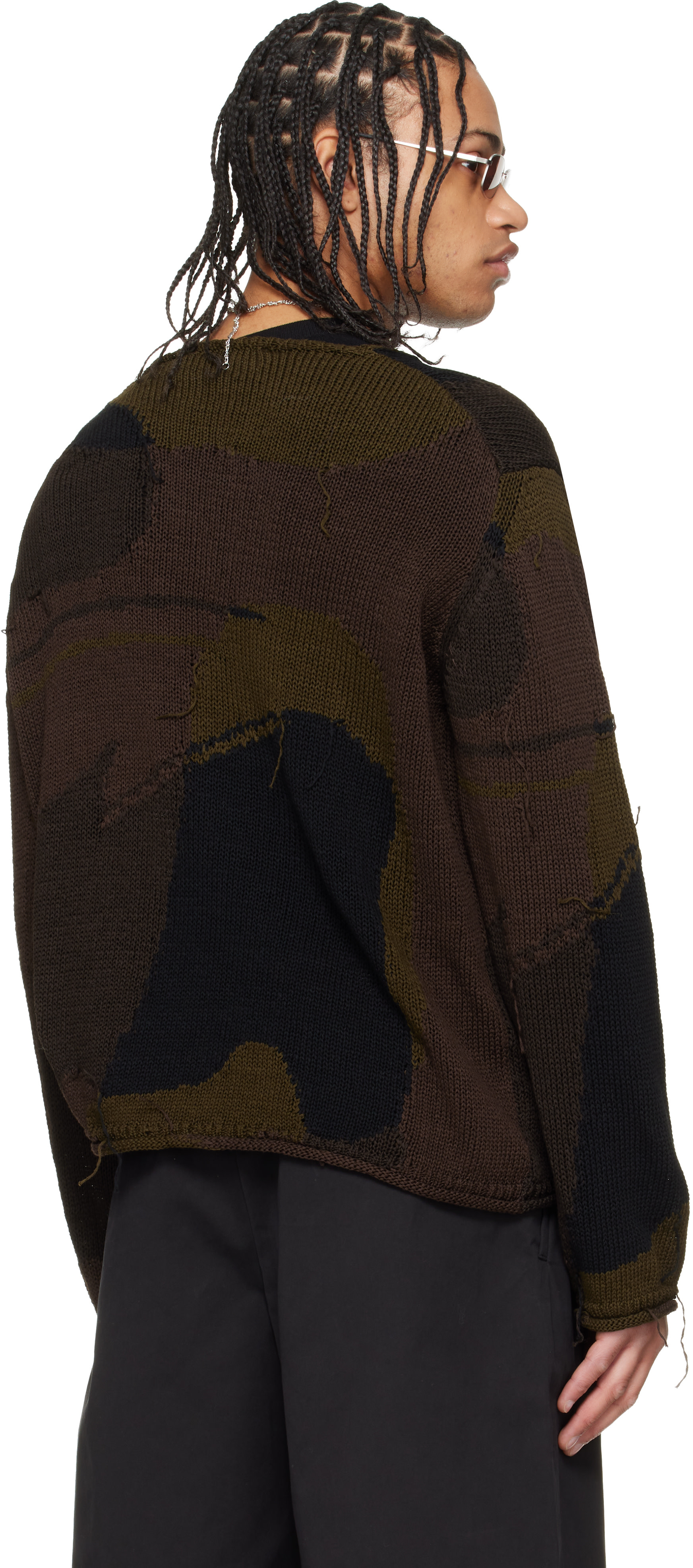 OUR LEGACY - Pull Popover brun
