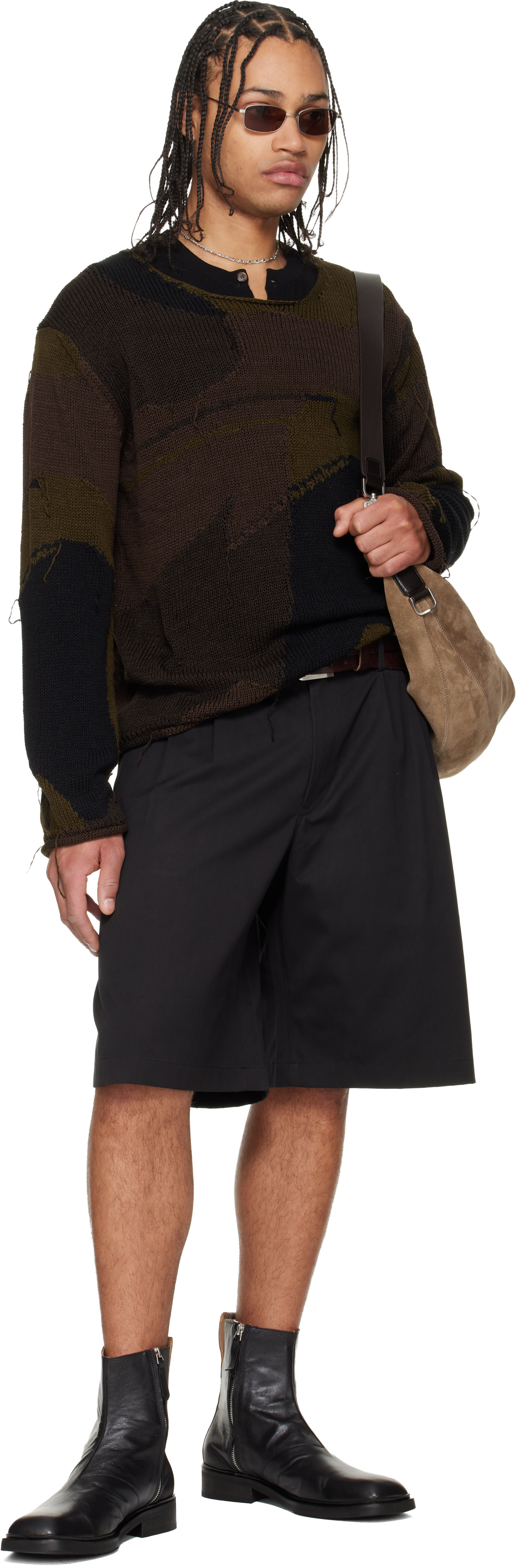 OUR LEGACY - Pull Popover brun