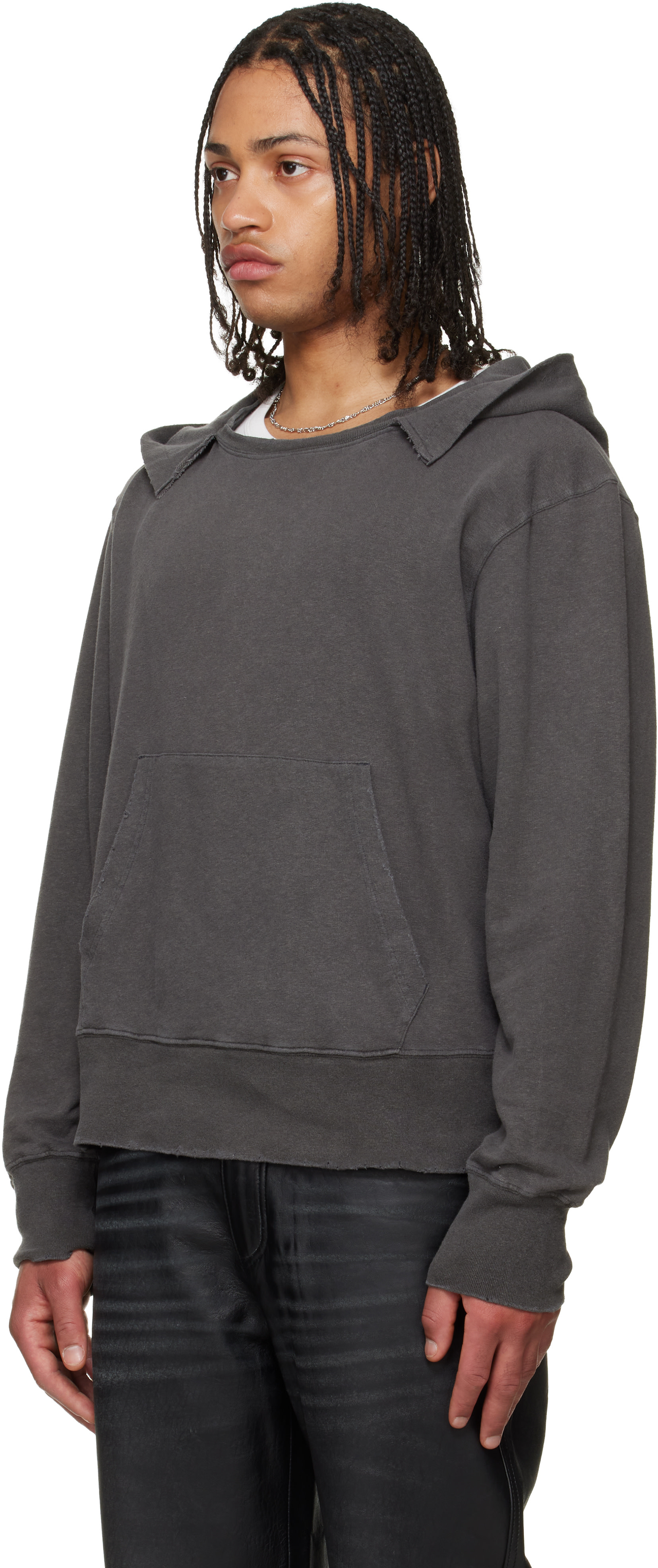 OUR LEGACY - Pull à capuche Relic gris