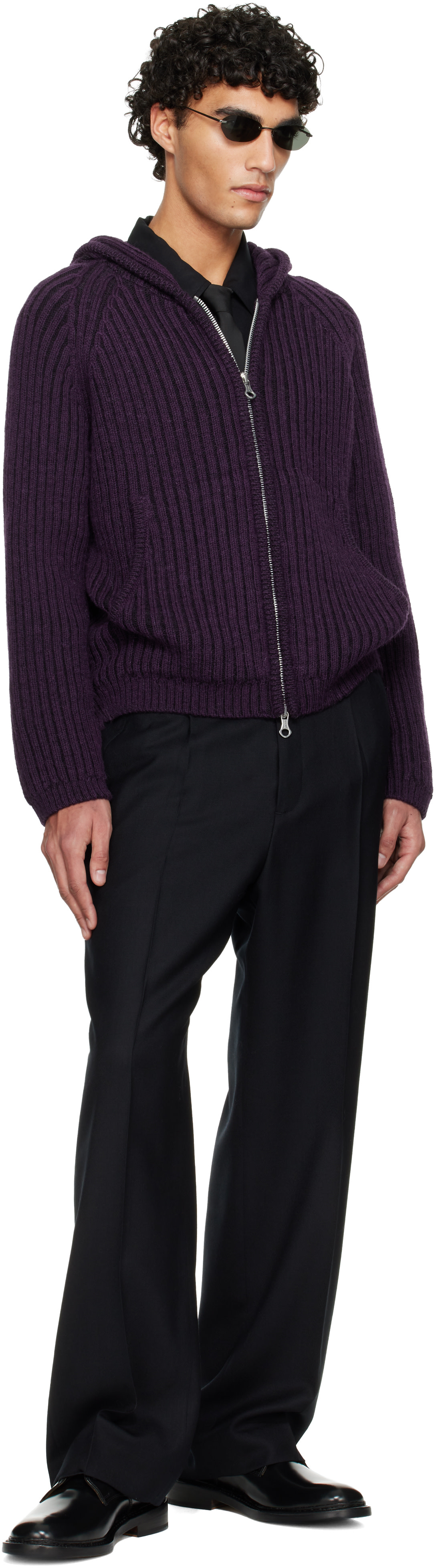OUR LEGACY: Purple Level Hoodie | SSENSE