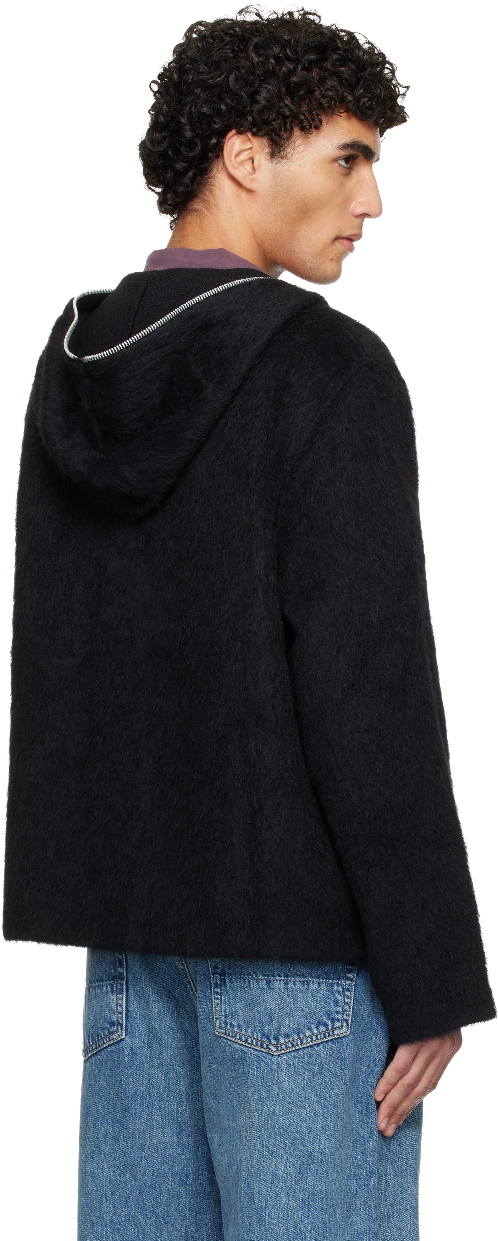 OUR LEGACY: Black Full Zip Hoodie | SSENSE