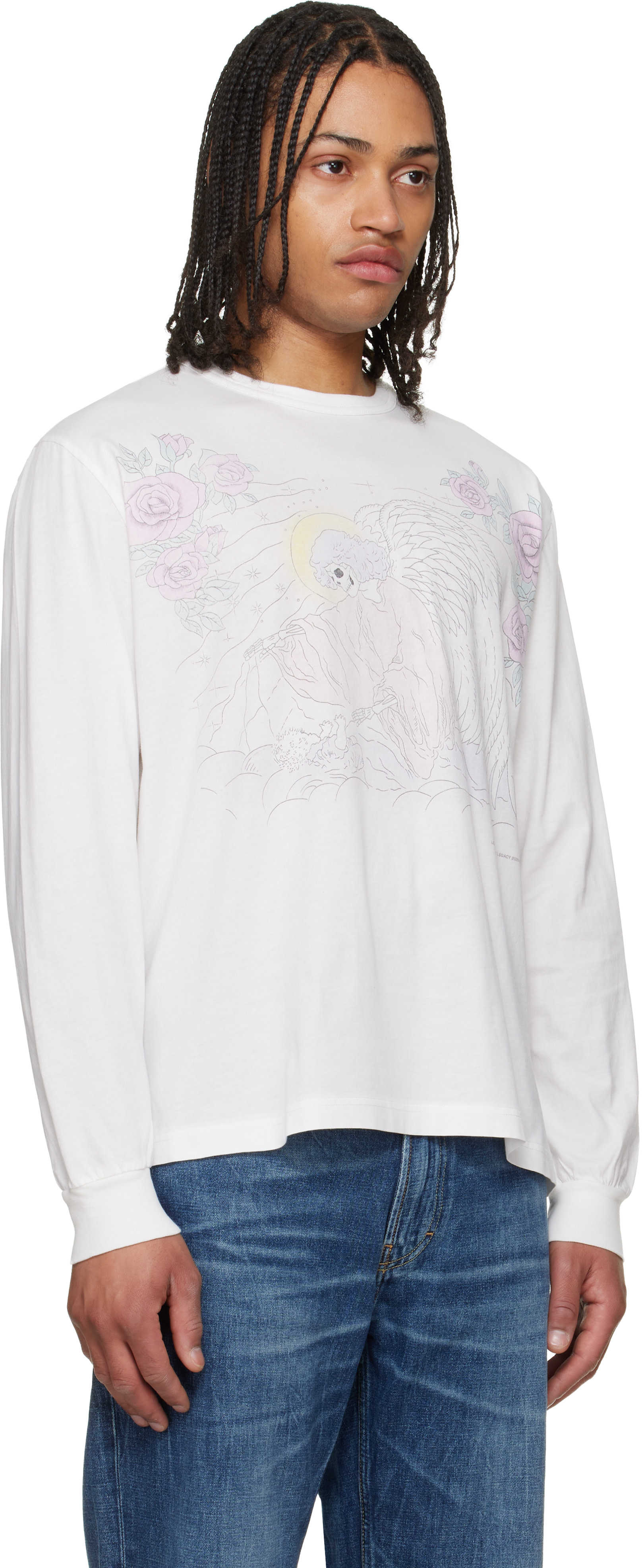 OUR LEGACY: ホワイト Cruise 長袖Tシャツ | SSENSE 日本