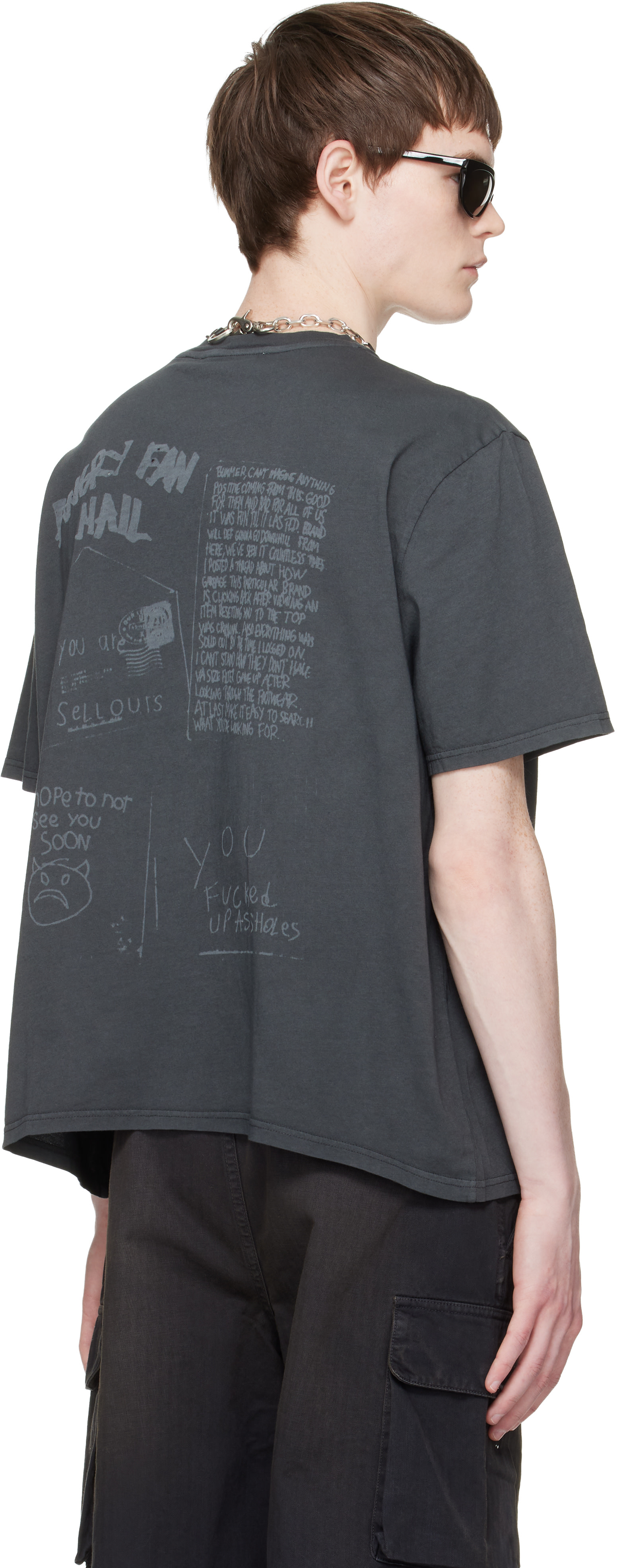 OUR LEGACY: グレー Box Tシャツ | SSENSE 日本