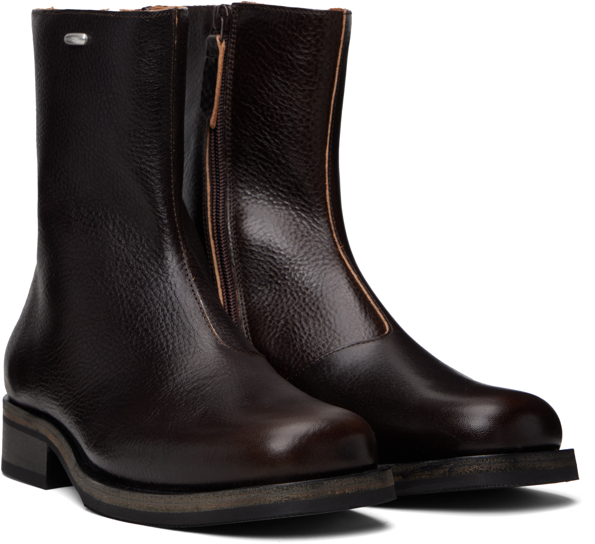 OUR LEGACY: Brown Camion Boots | SSENSE