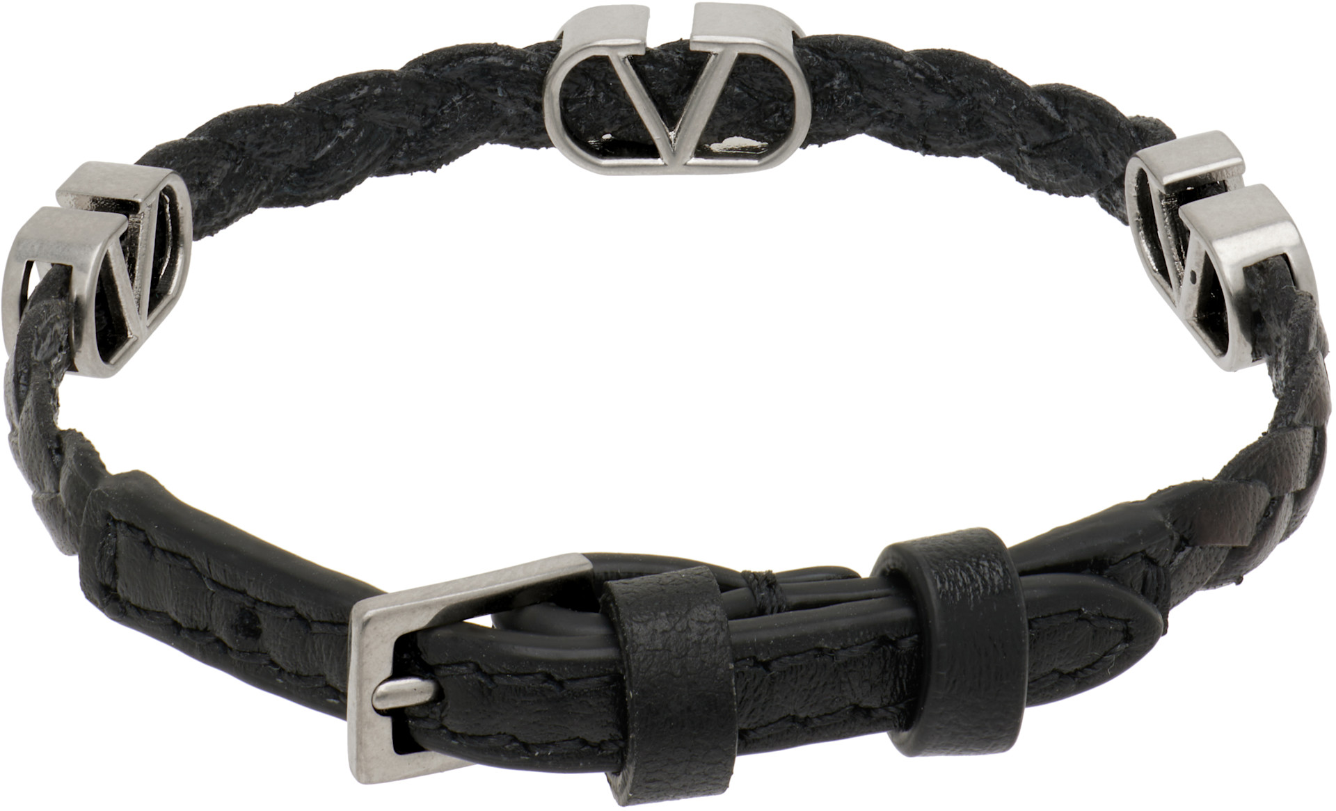 Valentino Garavani: VLogo Signature Bracelet | SSENSE
