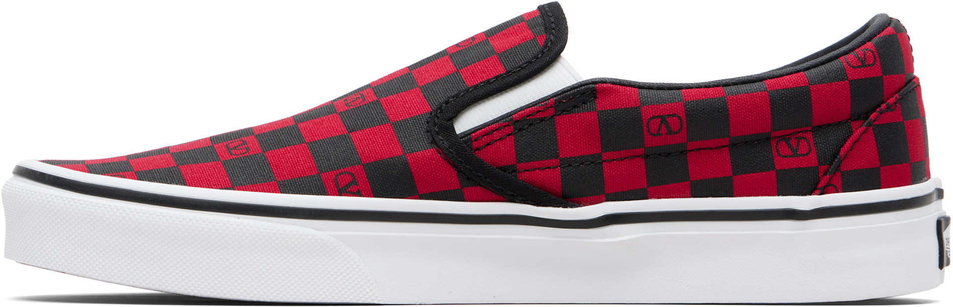 Valentino Garavani: レッド＆ブラック Vansエディション VLogo