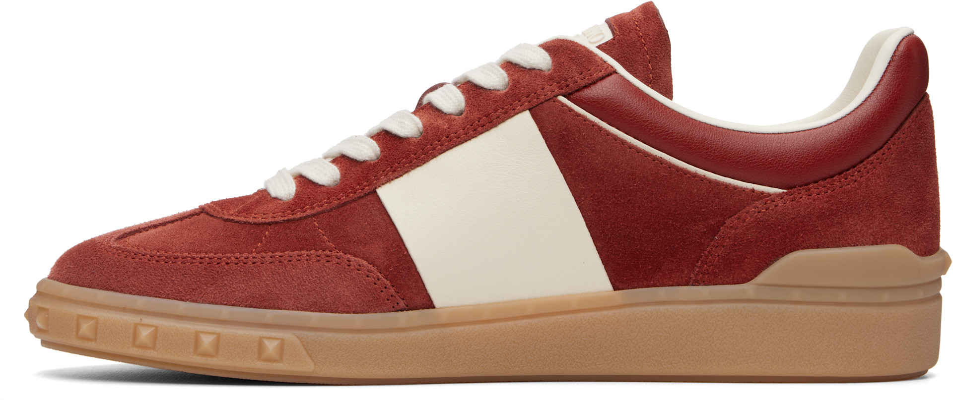 Valentino Garavani: レッド Upvillage Crosta スニーカー | SSENSE 日本