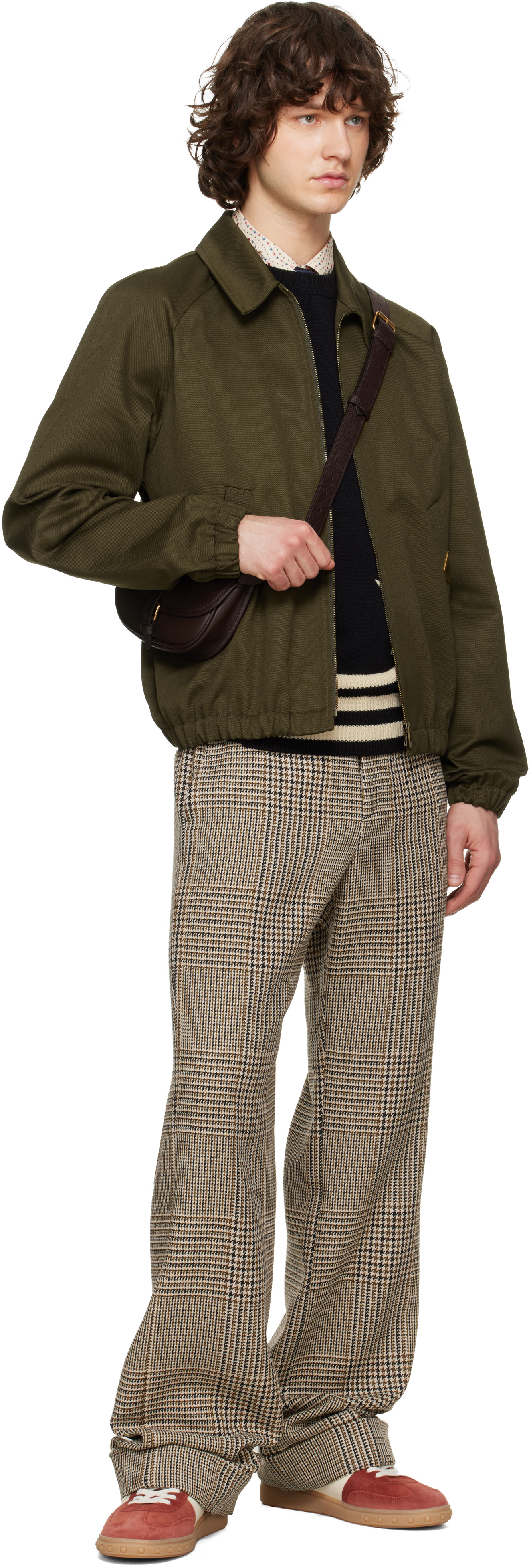 Valentino Garavani: レッド Upvillage Crosta スニーカー | SSENSE 日本