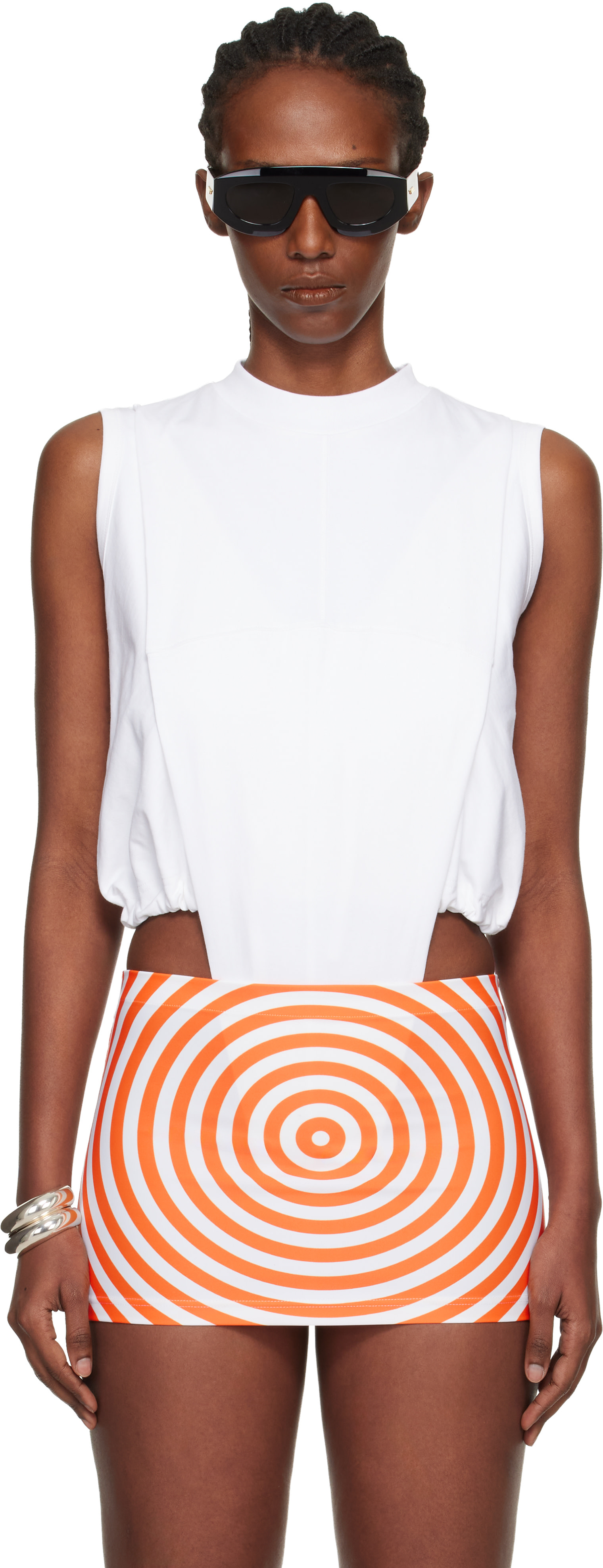 Jean Paul Gaultier - Justaucorps blanc