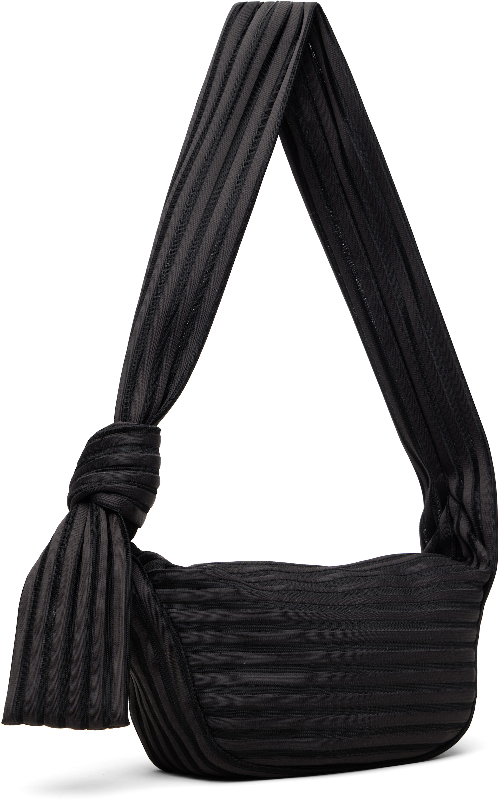 ISSEY MIYAKE / イッセイミヤケ | BILLOW STRETCH スリーブレス トップス | 2 | ブラック | レディース Issey Miyake Outlet: Top woman - Black | IM56KN823 | GIGLIO.COM