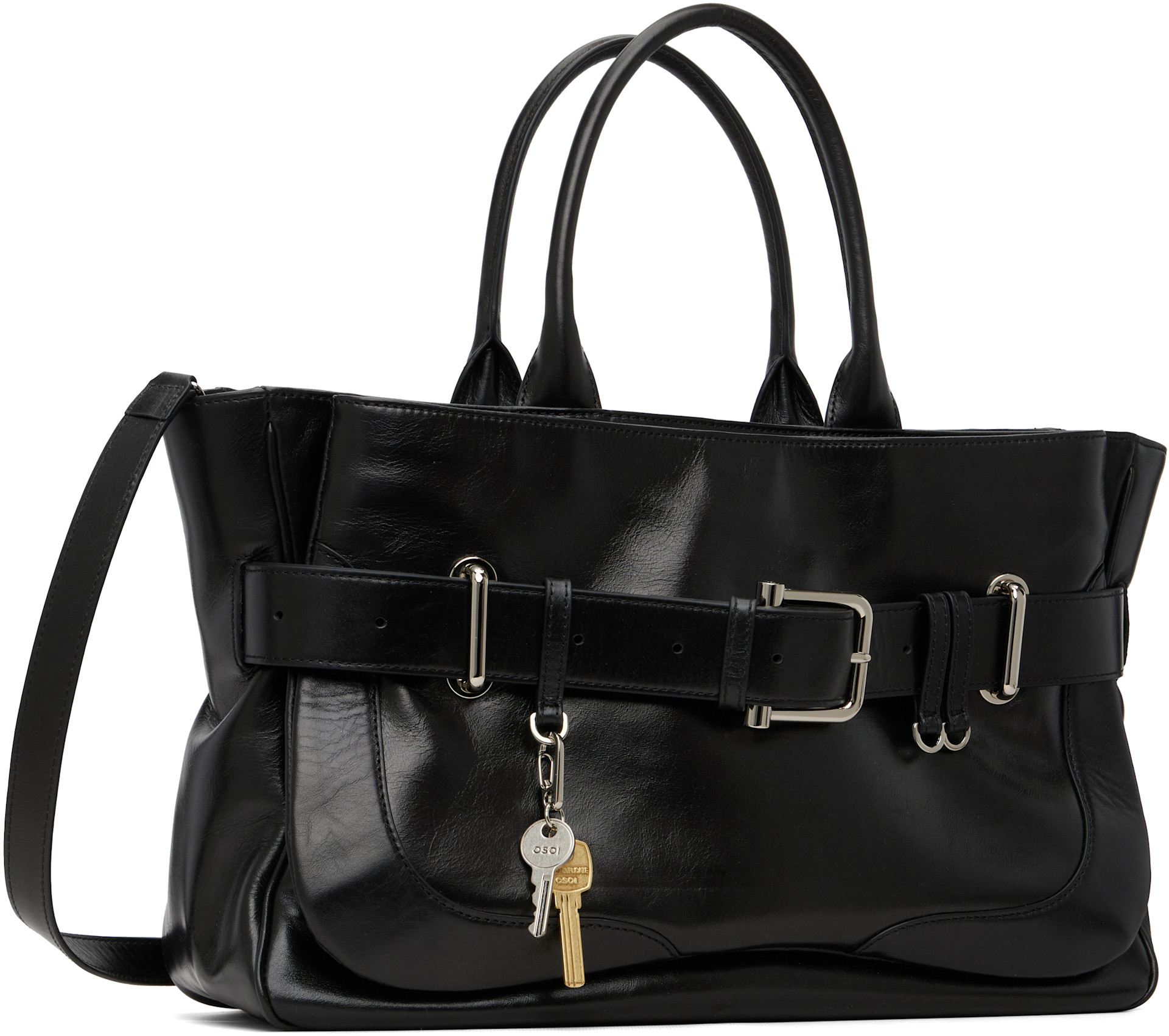 OSOI - Sac noir à boucle Brocle