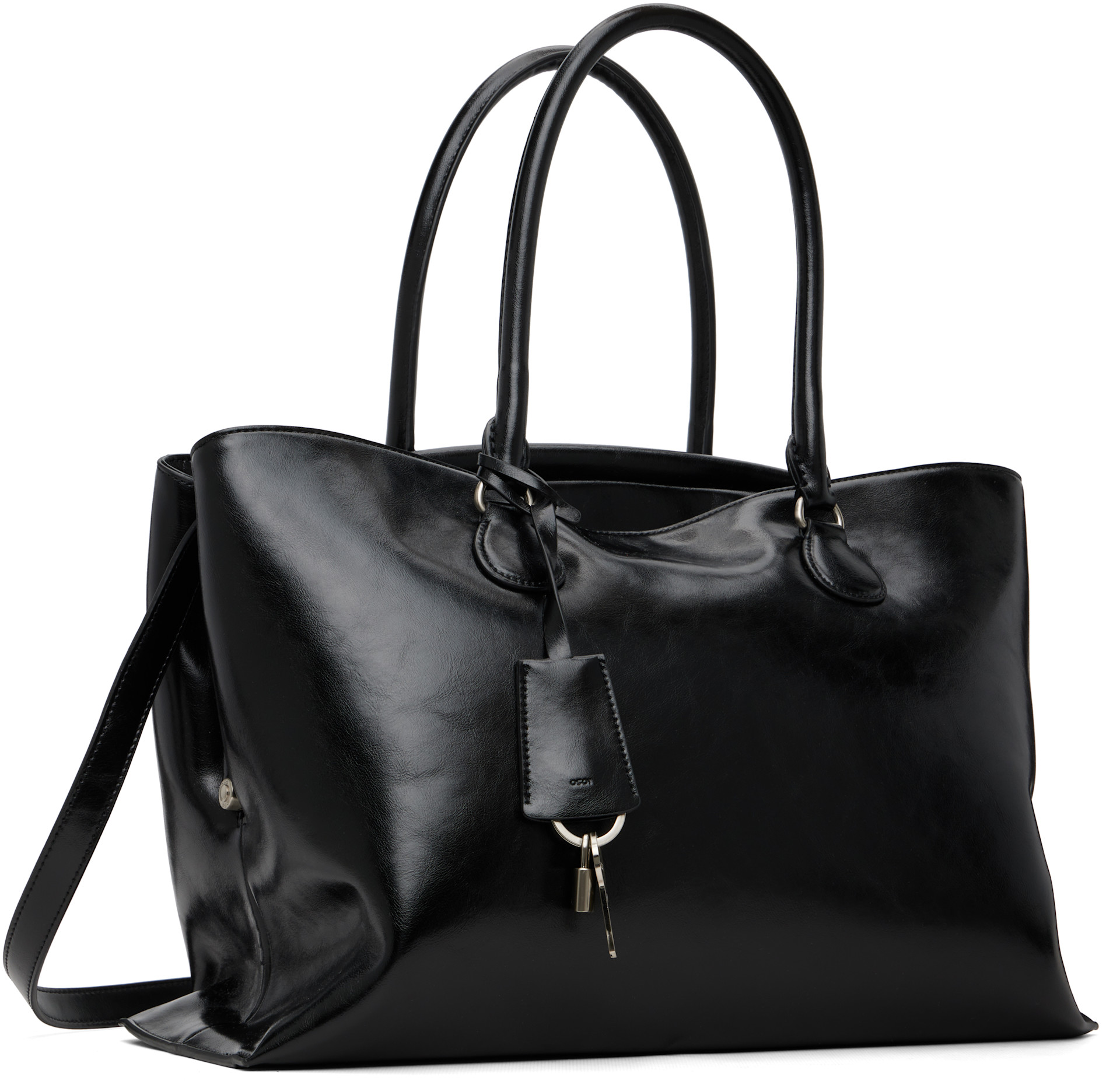 OSOI: Black Shell Brot Large Bag | SSENSE