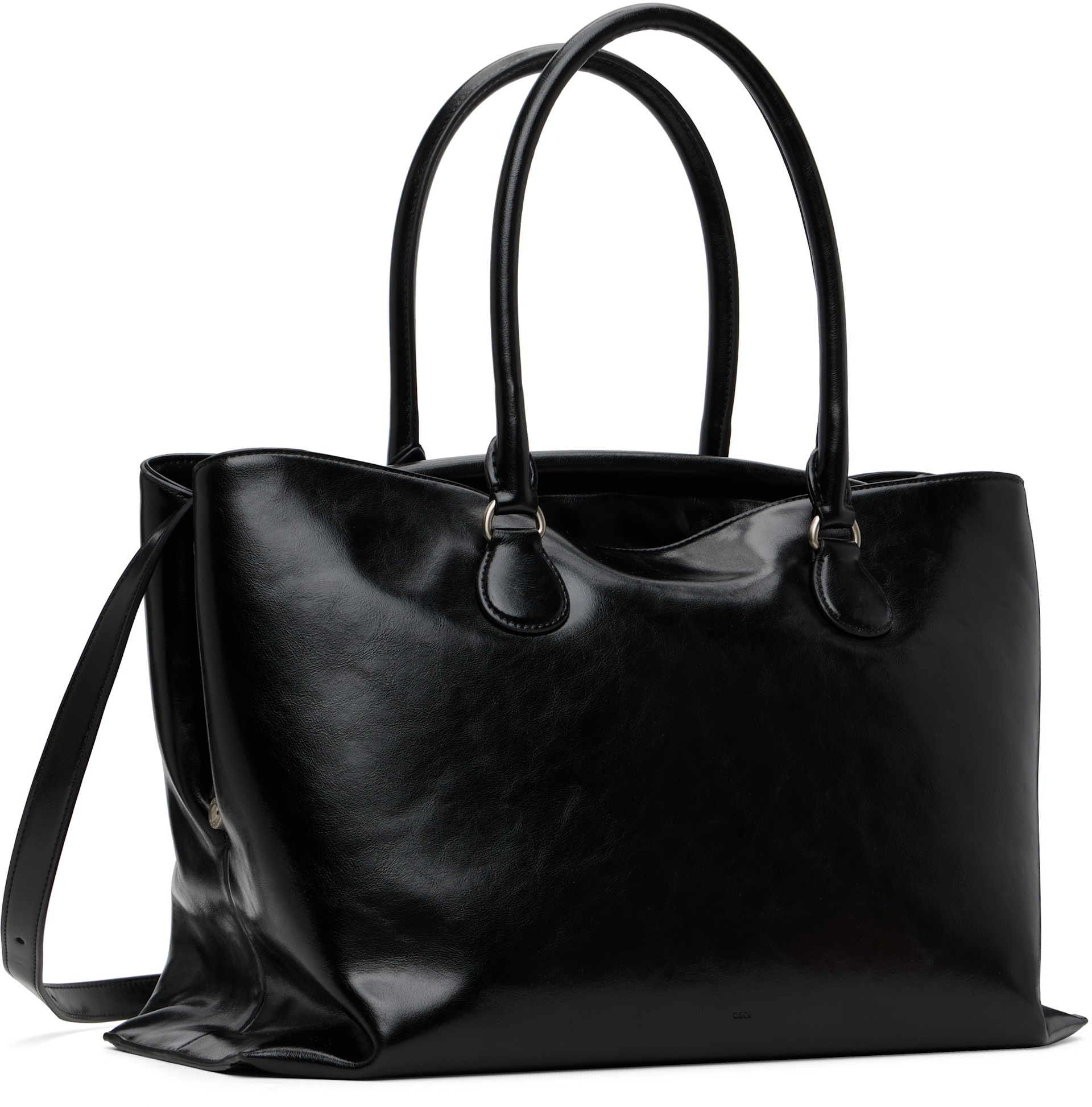 OSOI: Black Shell Brot Large Bag | SSENSE Canada