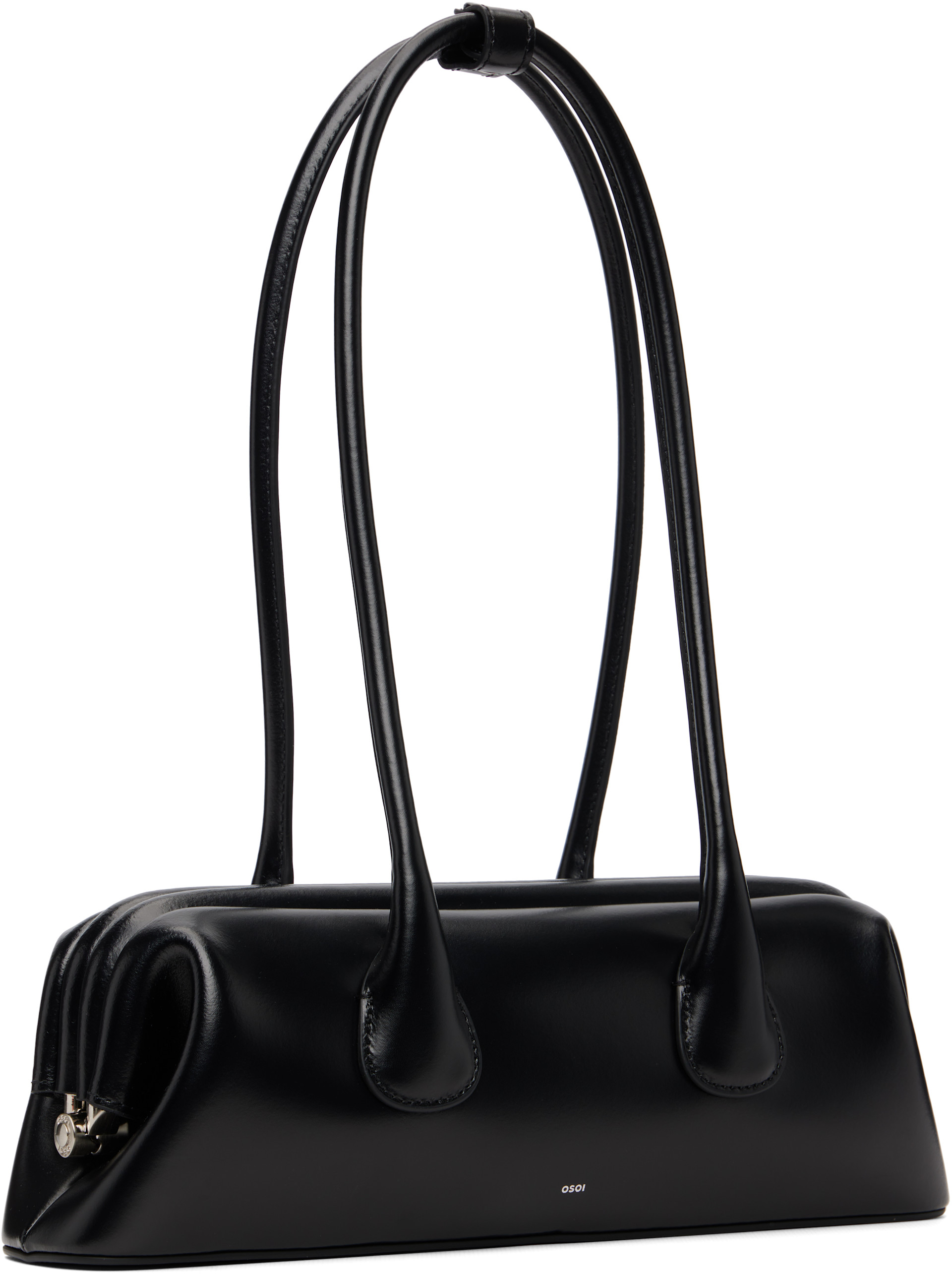 OSOI: Black Boat Wide Mini Bag | SSENSE