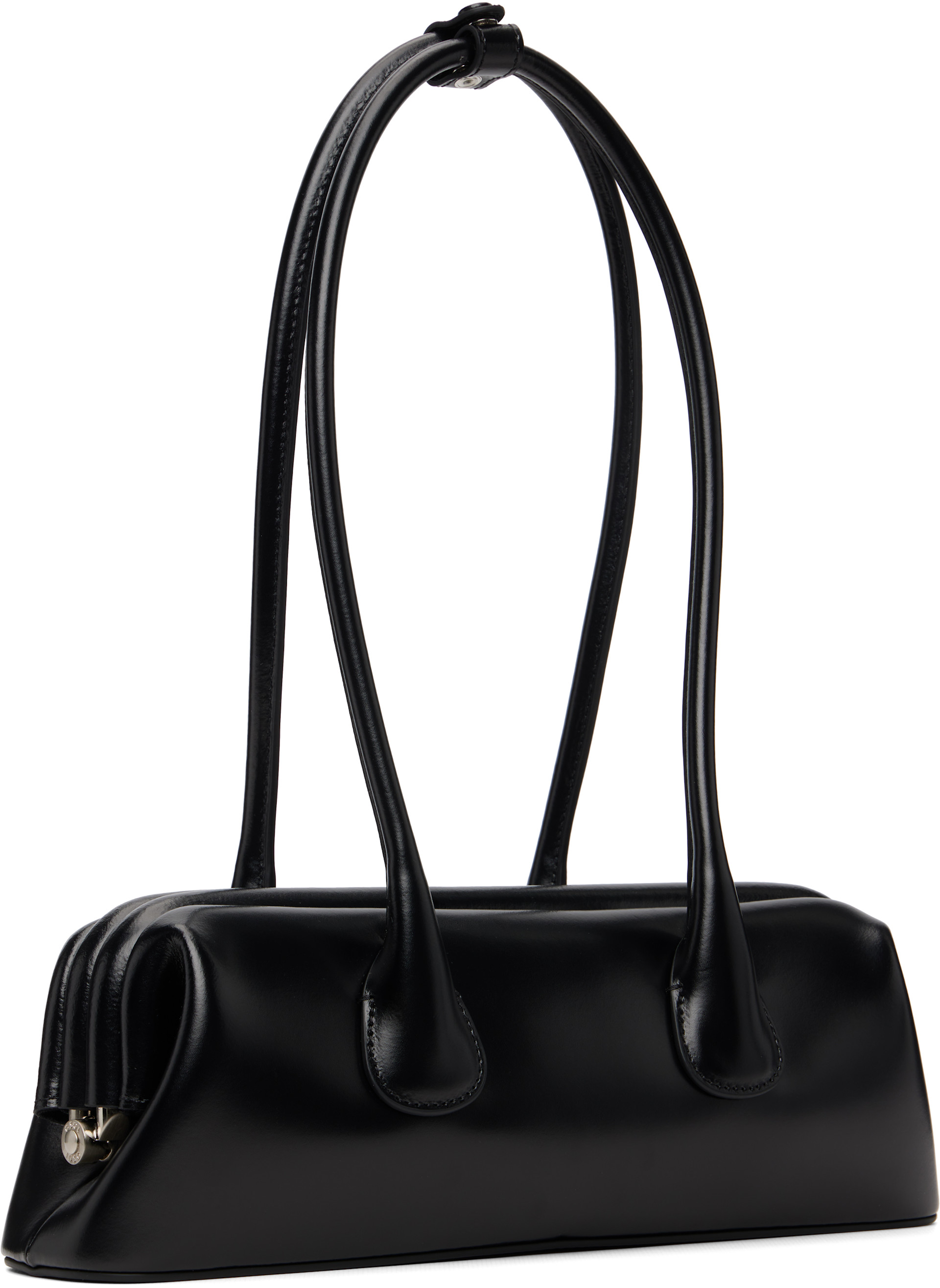 OSOI: Black Boat Wide Mini Bag | SSENSE
