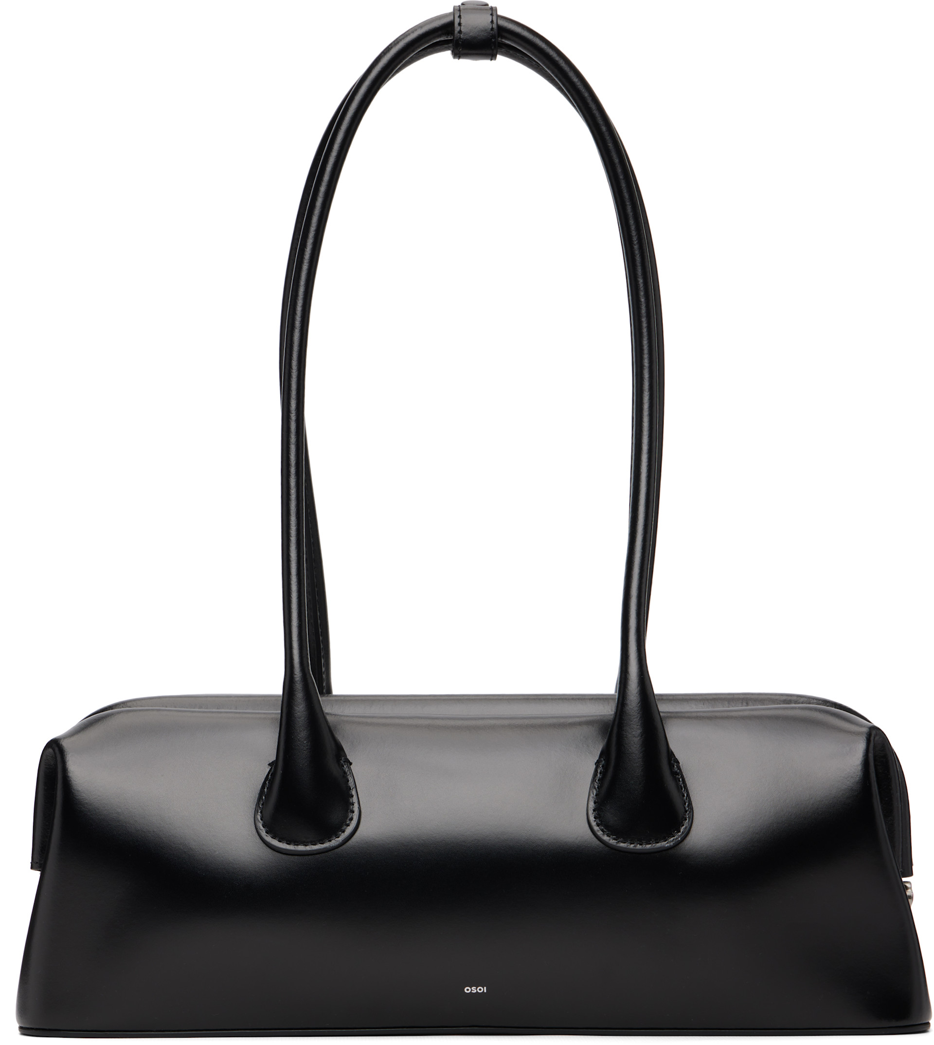 OSOI 黒　bag OSOI: Black Boat Wide Bag | SSENSE Canada