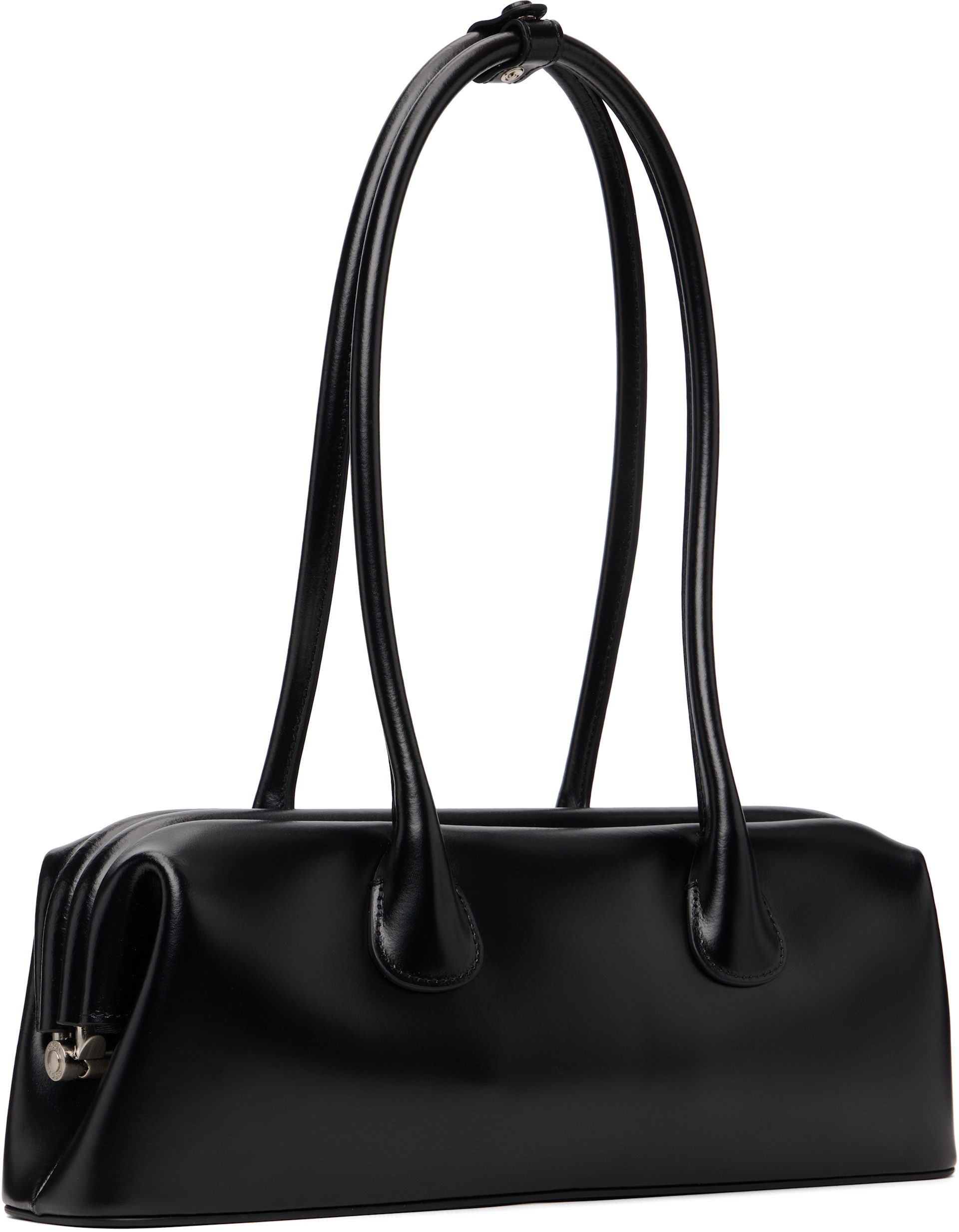 OSOI boat wide バッグ OSOI: Black Boat Wide Bag | SSENSE