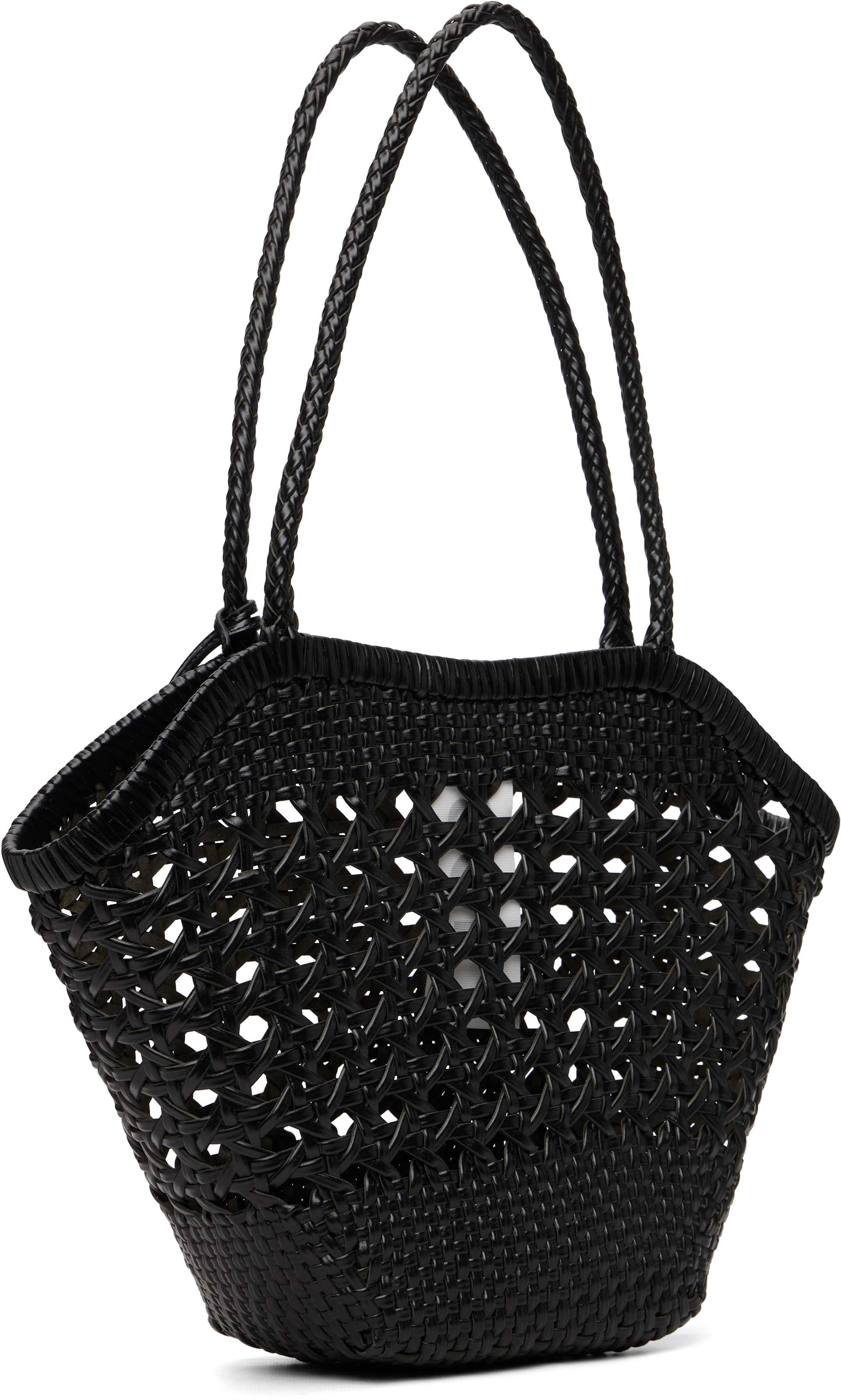 OSOI: Black Lip Shoulder Bag | SSENSE Canada