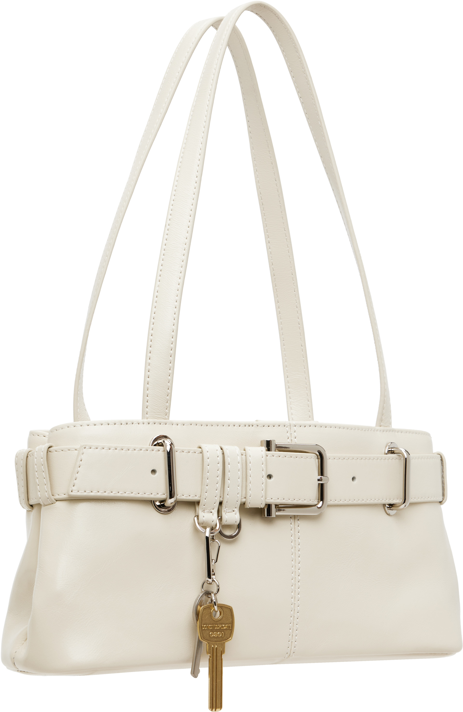 OSOI: Off-White Shoulder Brocle Mini Bag | SSENSE