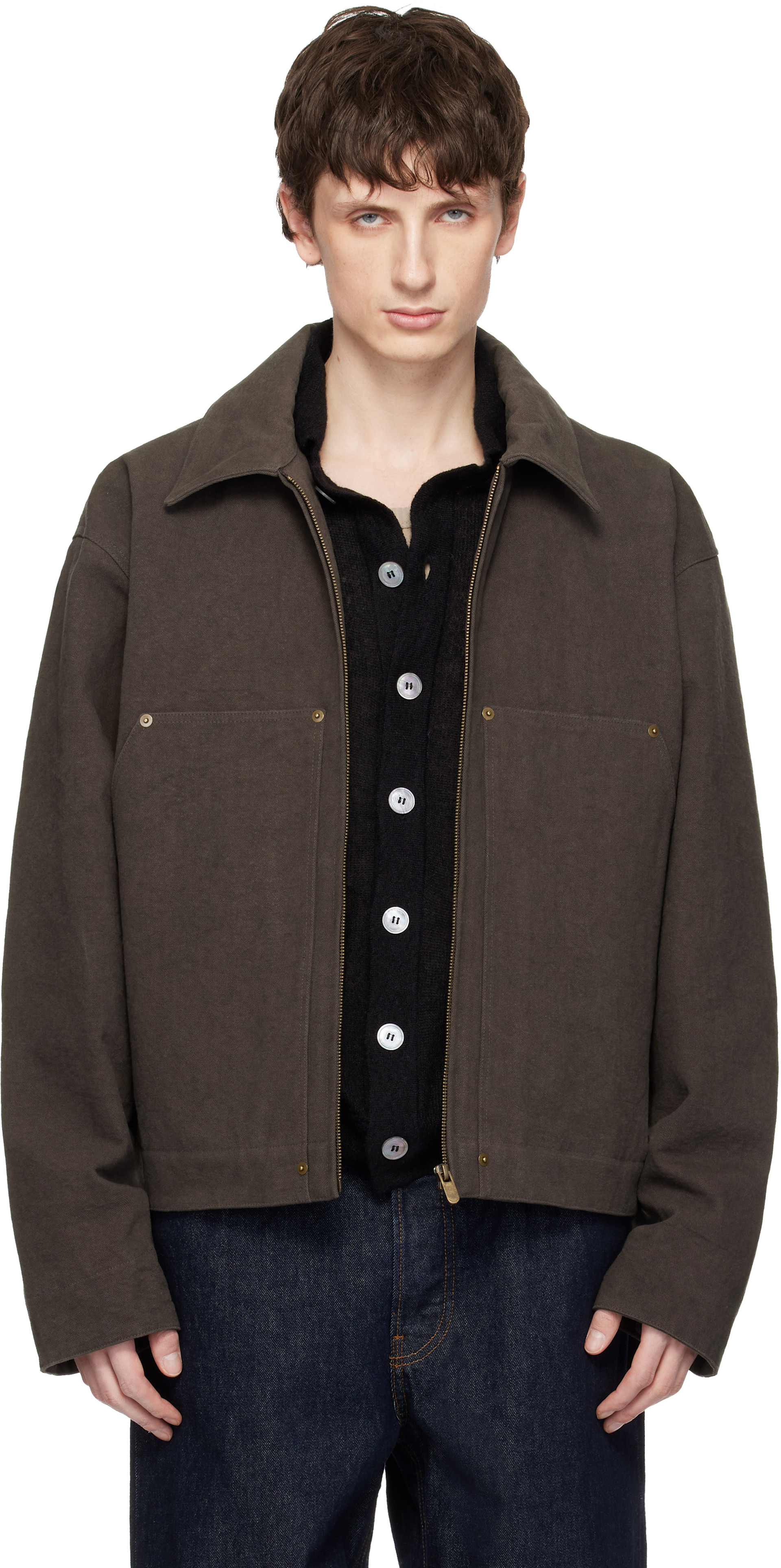 Seventh - Blouson de travail brun