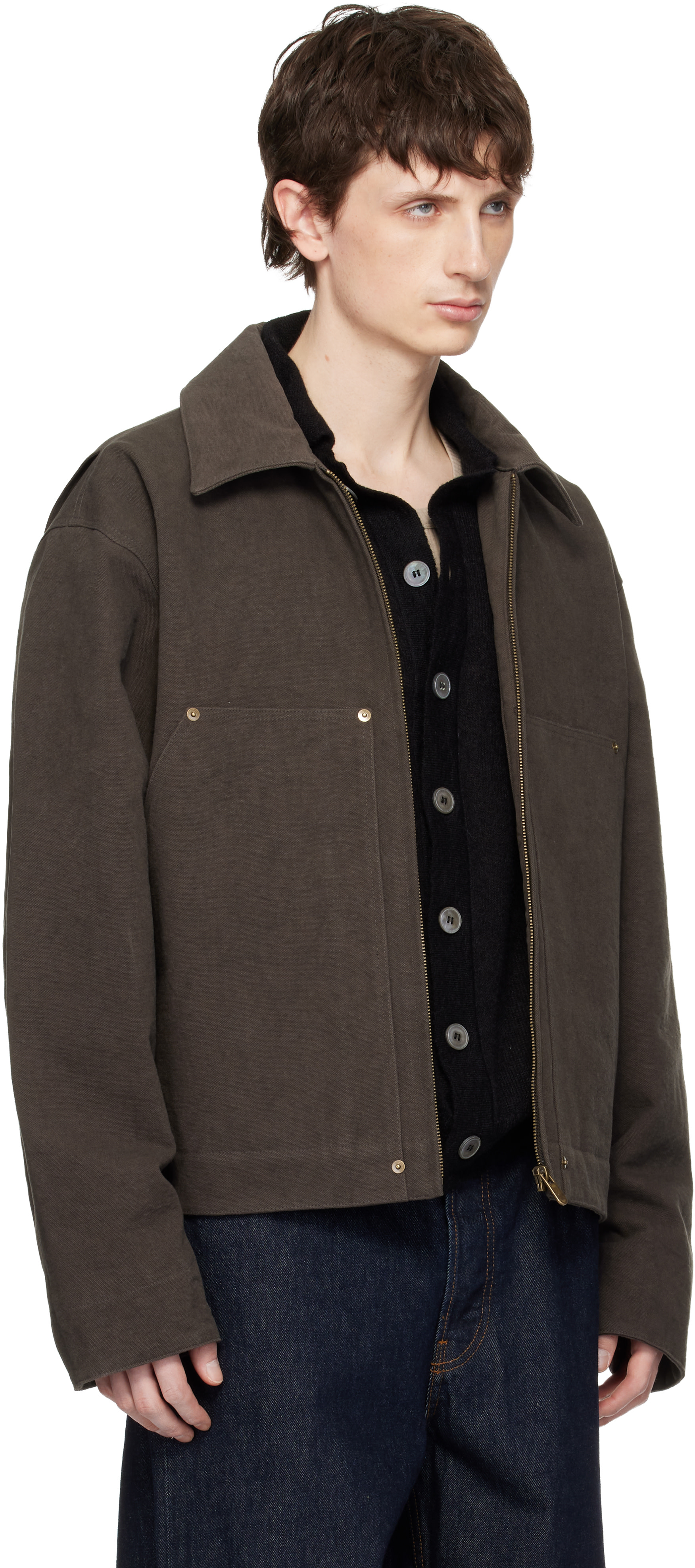 Seventh - Blouson de travail brun