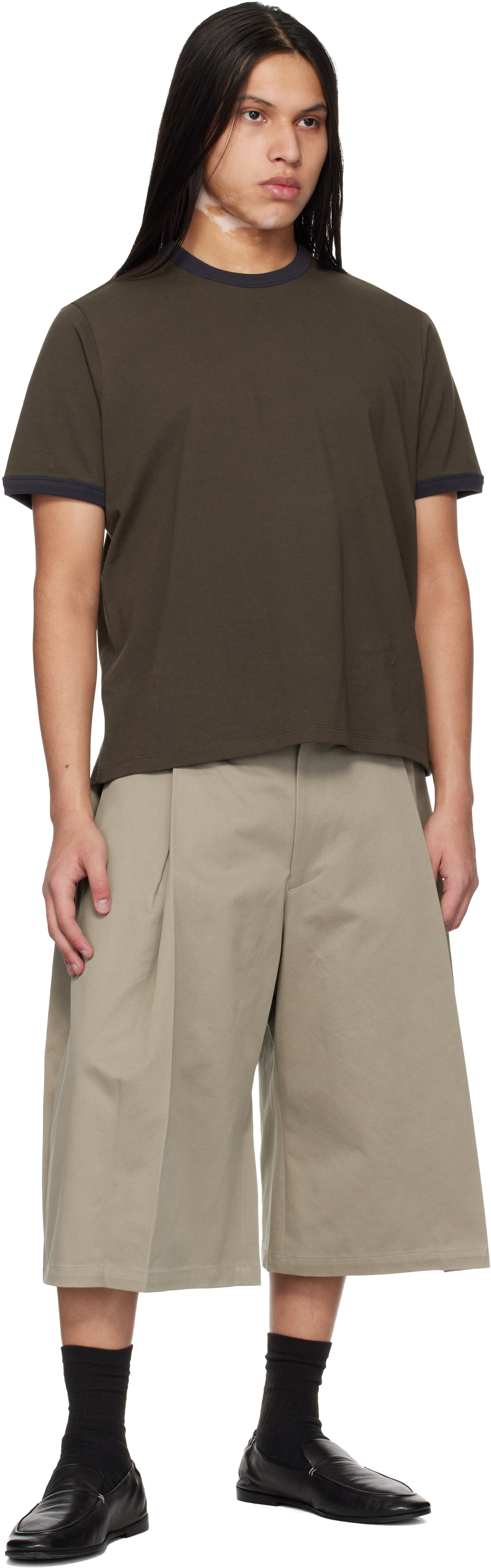 Seventh - Bermuda de style chino beige
