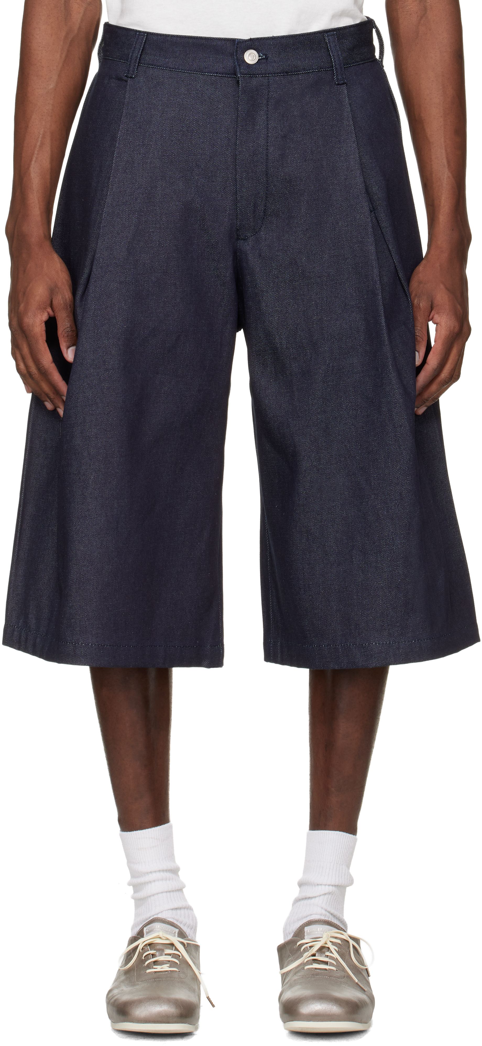 Seventh - Bermuda 440 bleu marine en denim