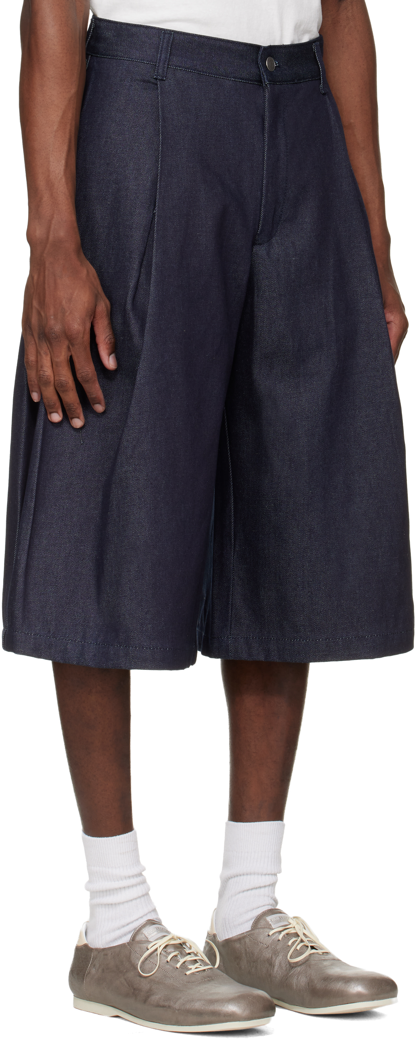 Seventh - Bermuda 440 bleu marine en denim