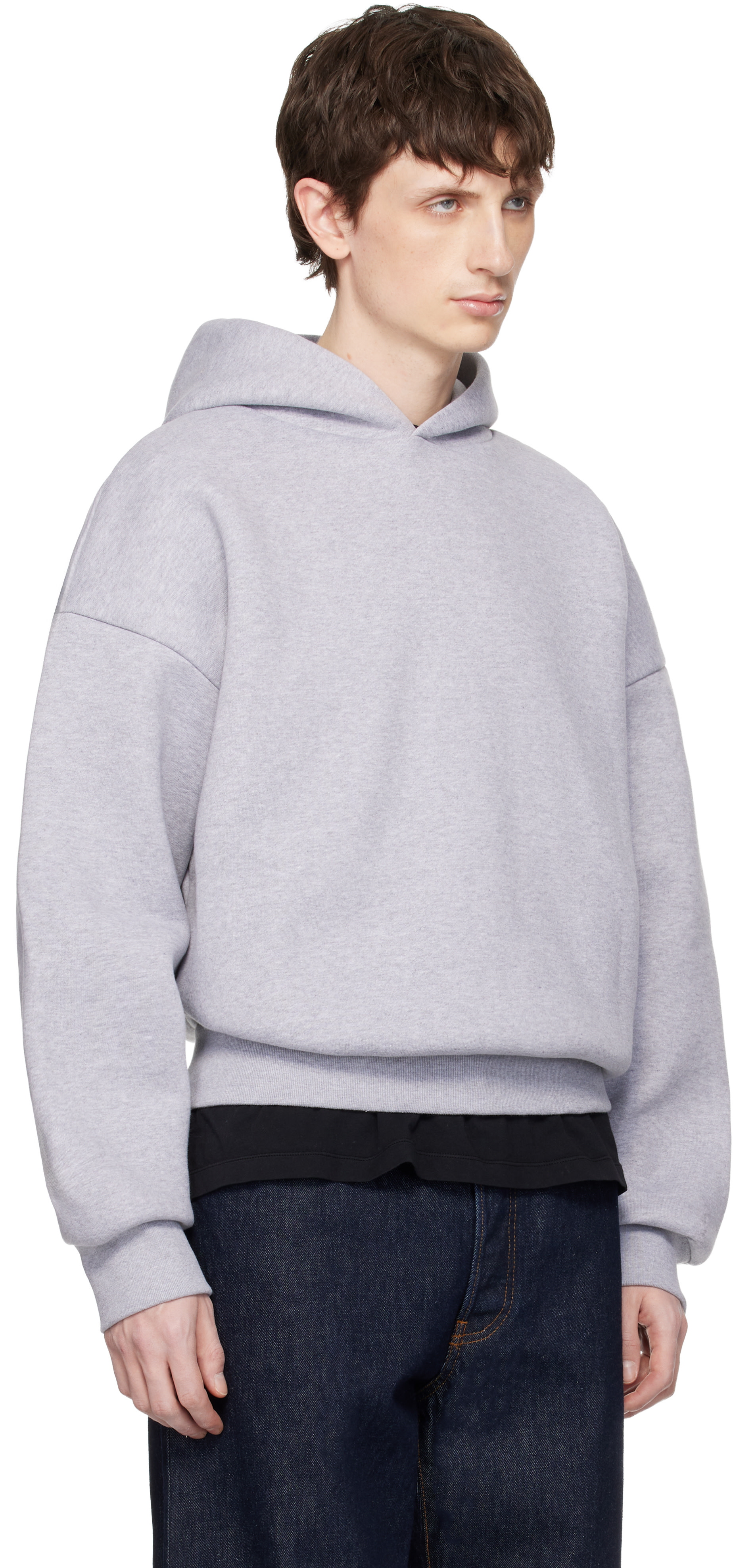 Seventh - Pull à capuche V2 gris