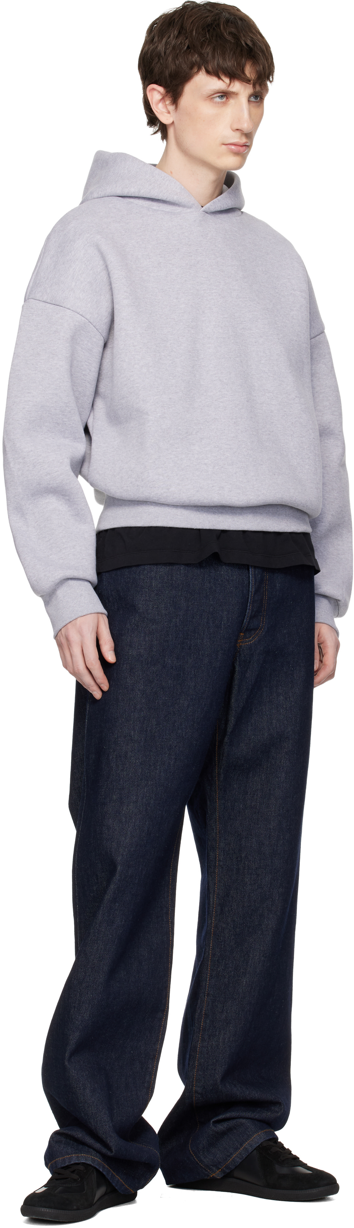 Seventh - Pull à capuche V2 gris