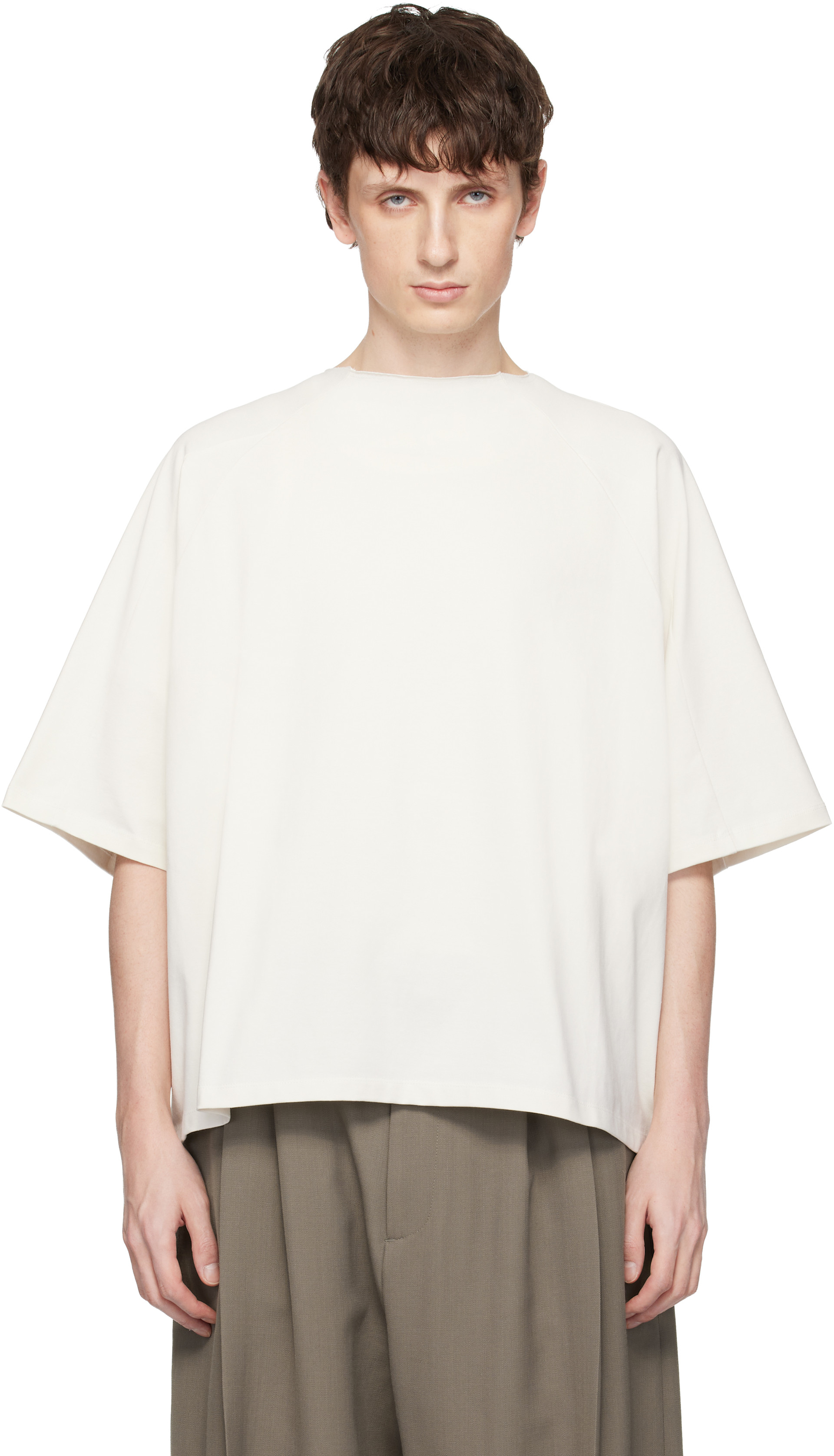 Seventh - T-shirt droit blanc cassé