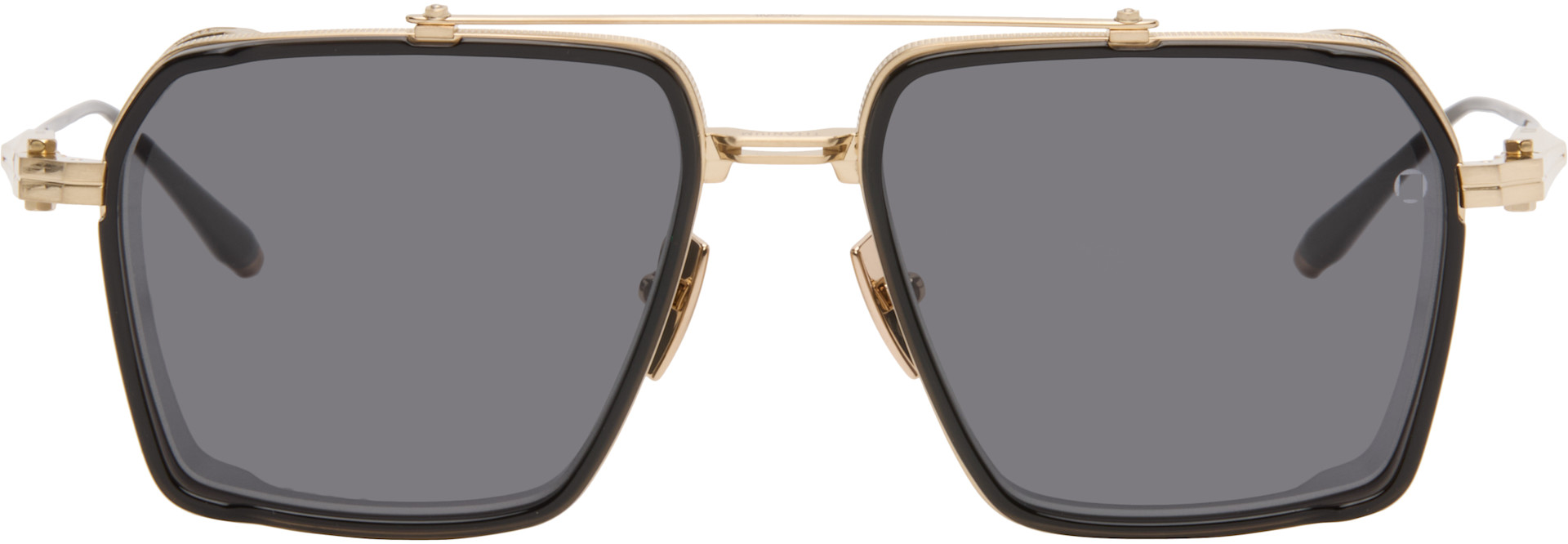 Akoni - Gold & Black Tiros Sunglasses