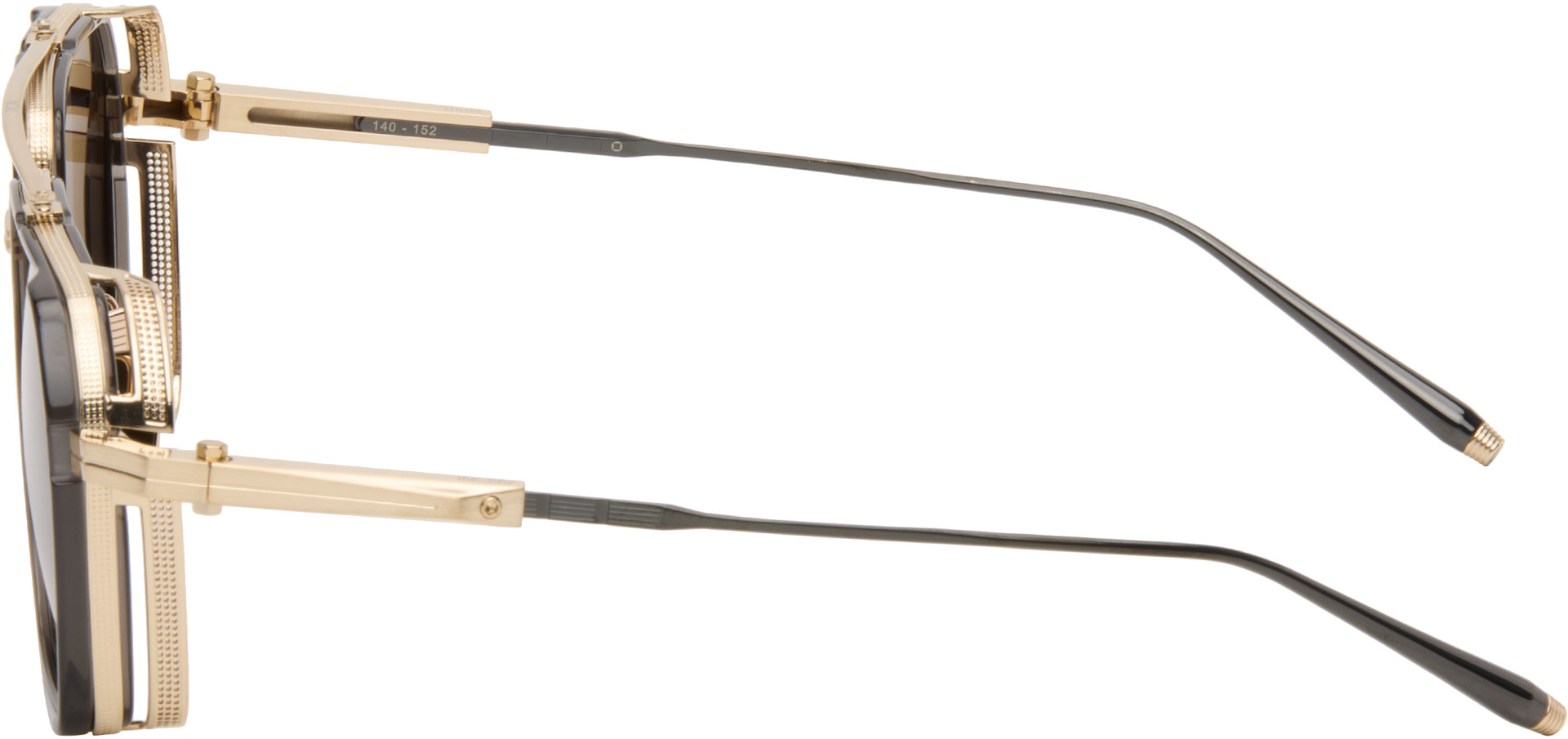 Akoni - Gold & Black Tiros Sunglasses
