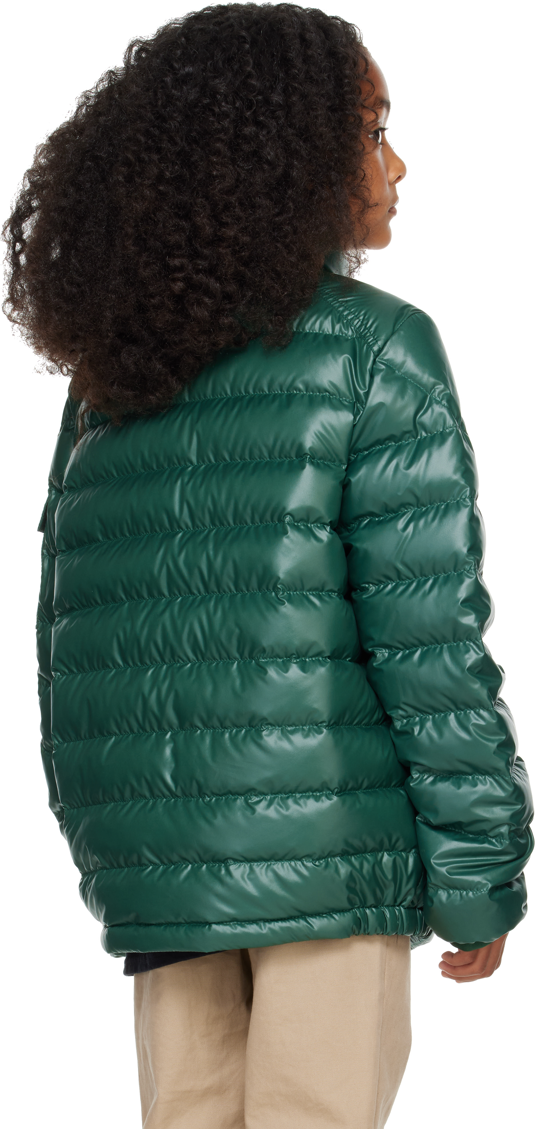Moncler Enfant - Big Kids Green Bengi Down Jacket