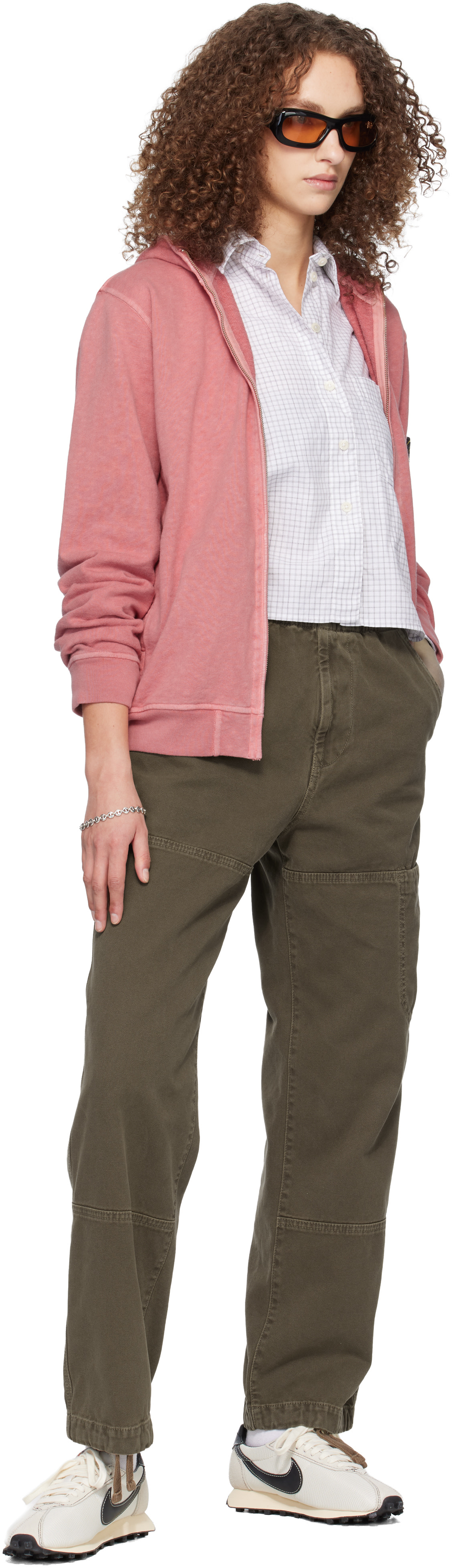 Stone Island: Brown 3100005 Organic Panama Cotton Old Effect