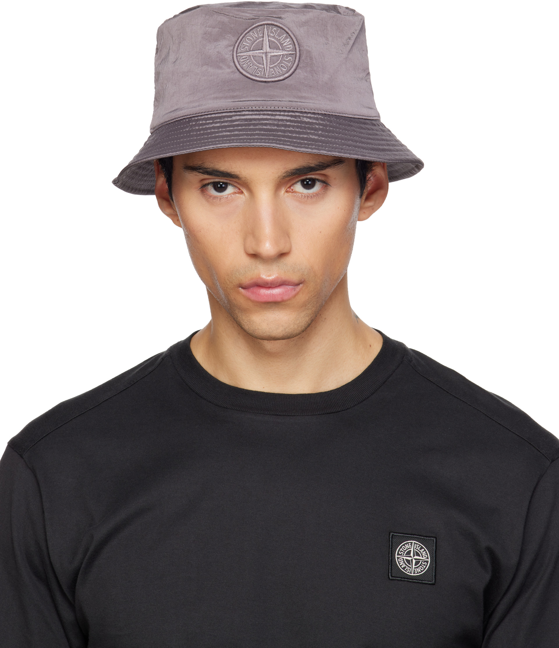 Stone Island: トープ 9100012 Nylon Metal ECONYL バケットハット
