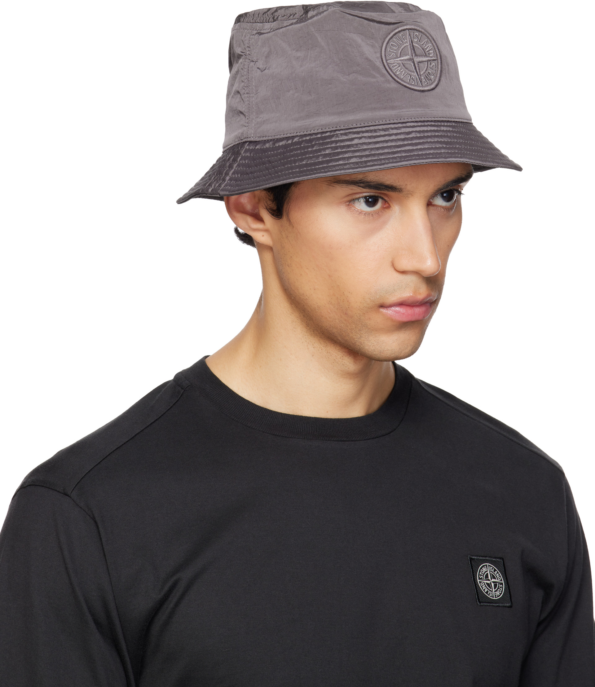 Stone Island: トープ 9100012 Nylon Metal ECONYL バケットハット