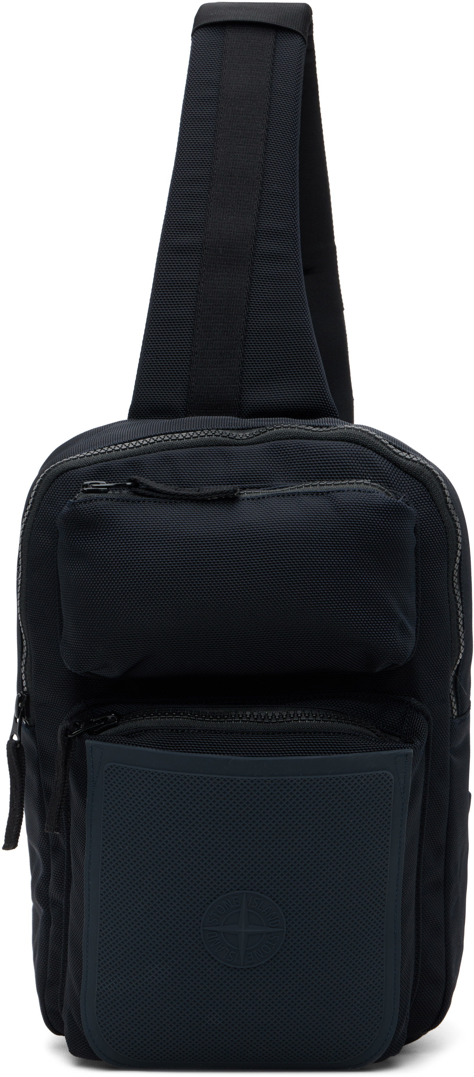 バッグ STONE  Barely used sling bag nylon Stone Island: Navy 9200030 Nylon Panama Accessories Bag | SSENSE