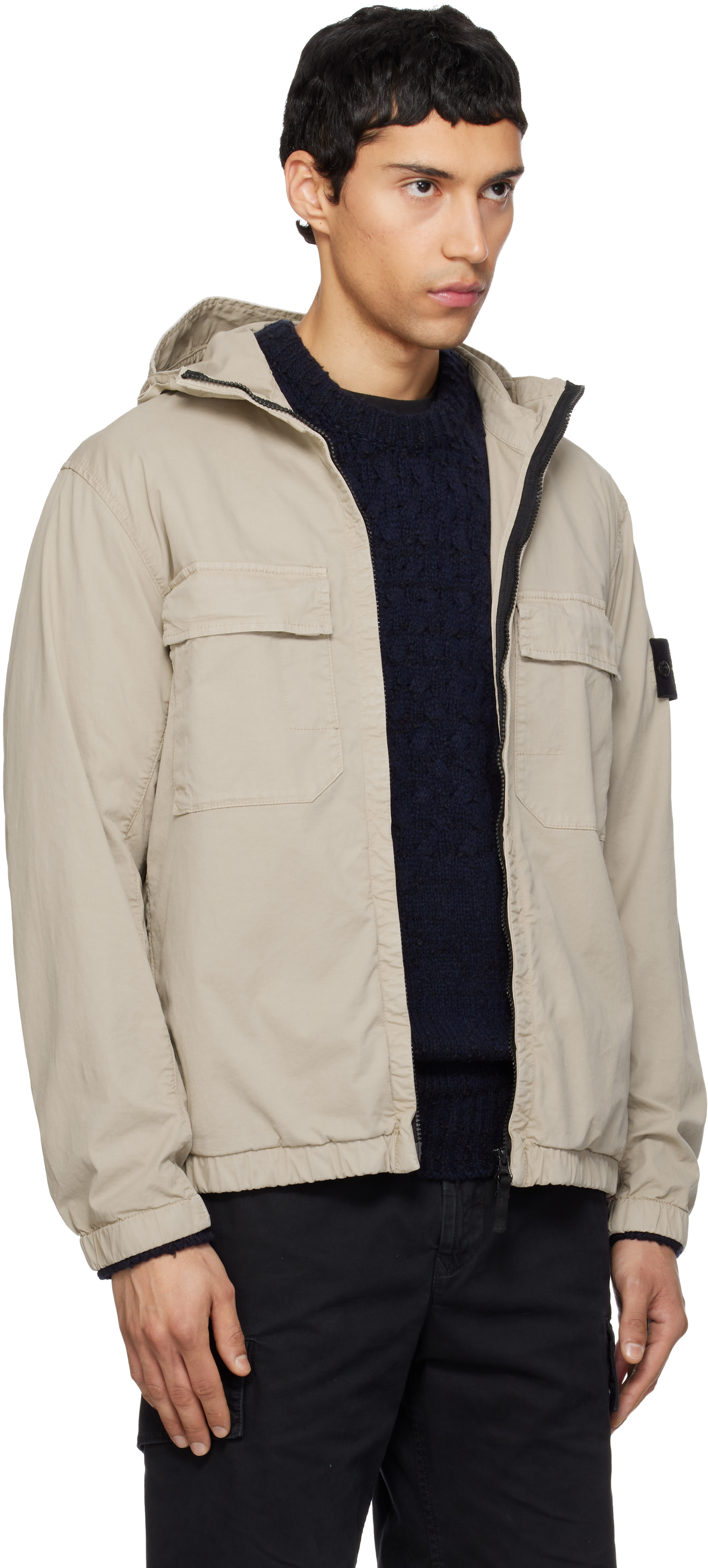 Stone Island - 베이지 4100077 재킷