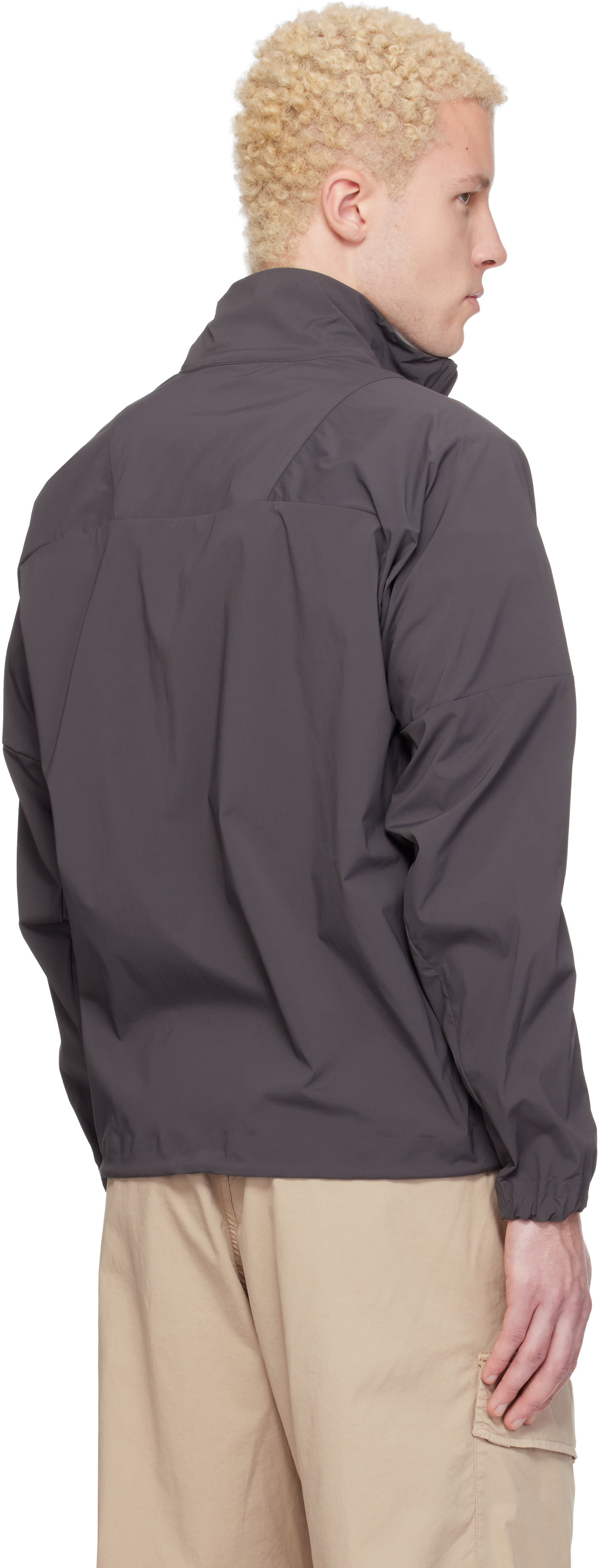 Stone Island: グレー 200035 Recycled Stretch Nylon Tela S.I. 