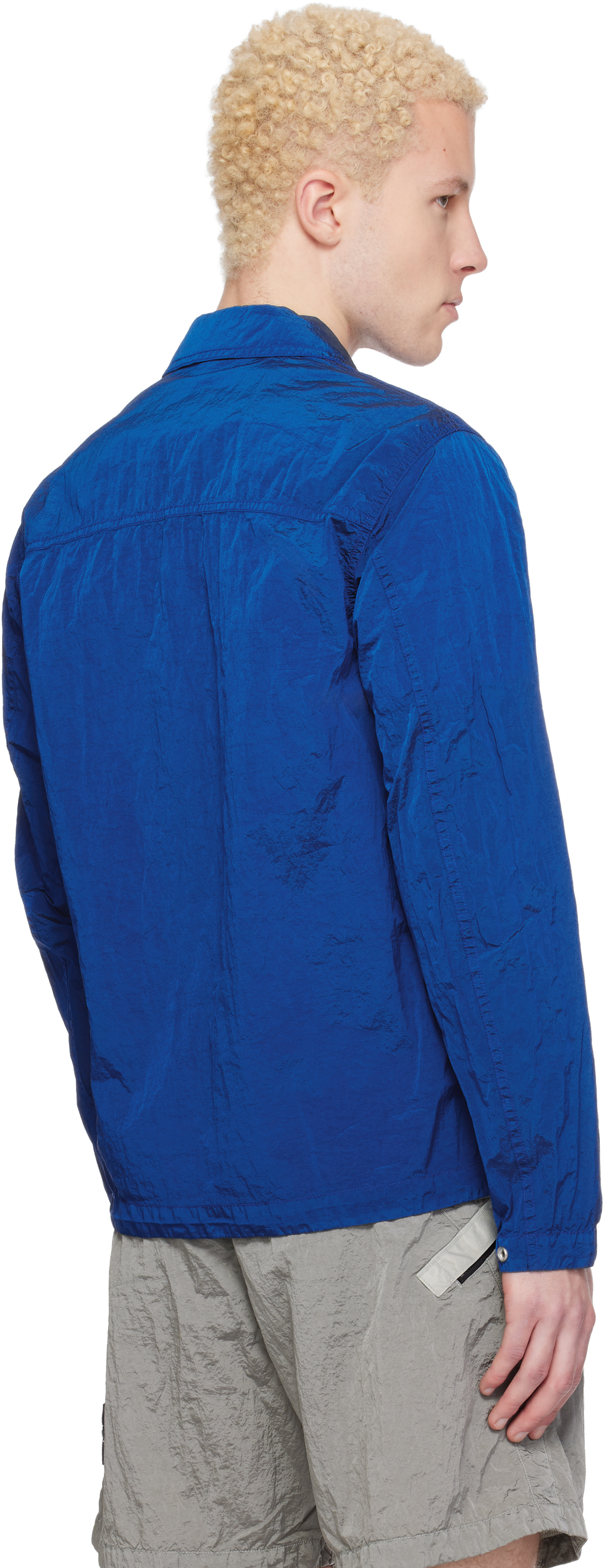 Stone Island: ブルー 1200038 Nylon Metal Econyl®（エコニール