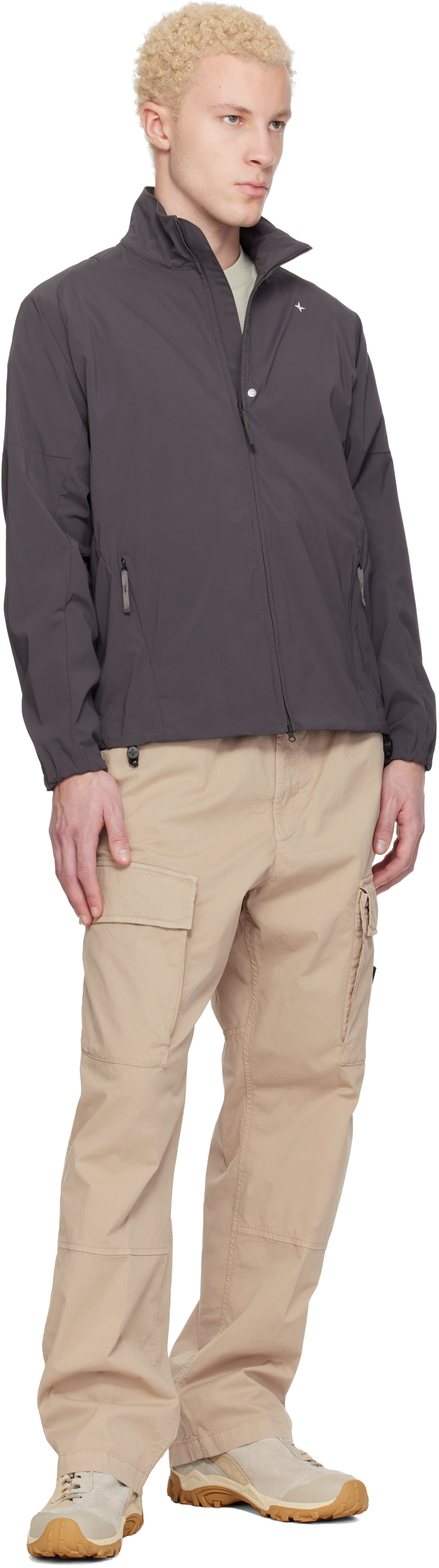 Stone Island: ベージュ 3100020 Stretch Organic Cotton Twill カーゴ