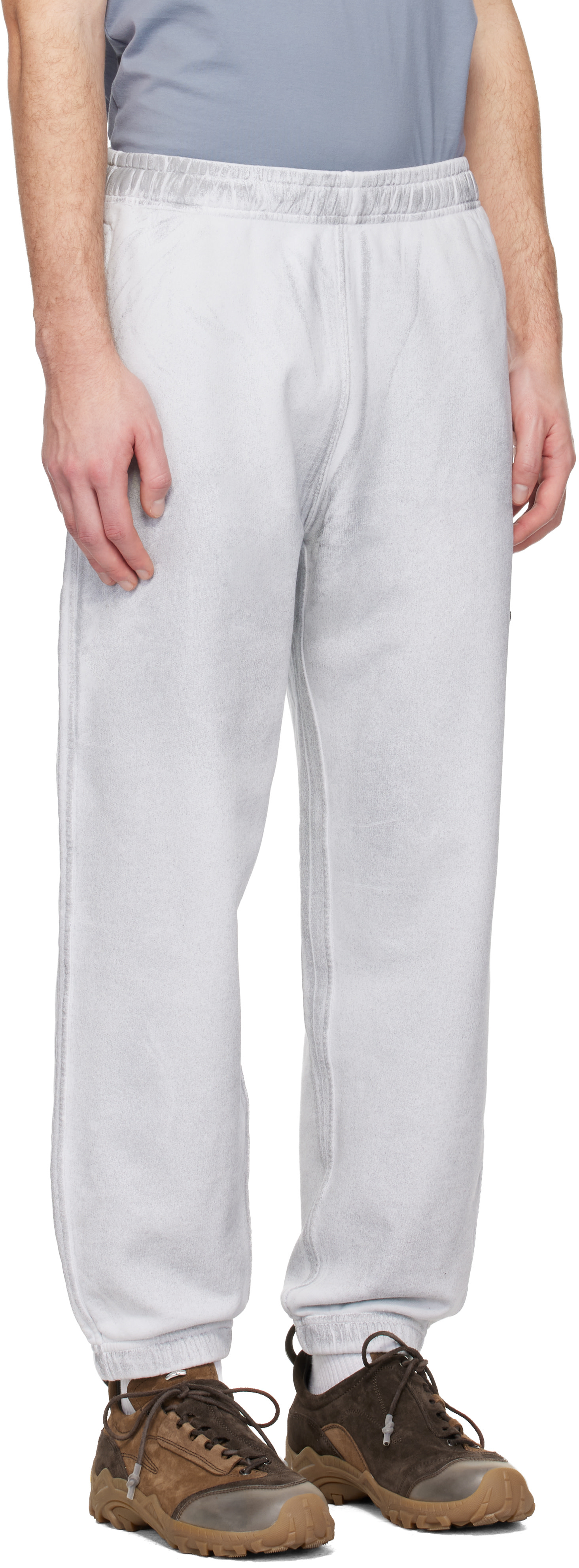 Stone Island: ブルー 6200003 Organic Cotton Fleece Reflective