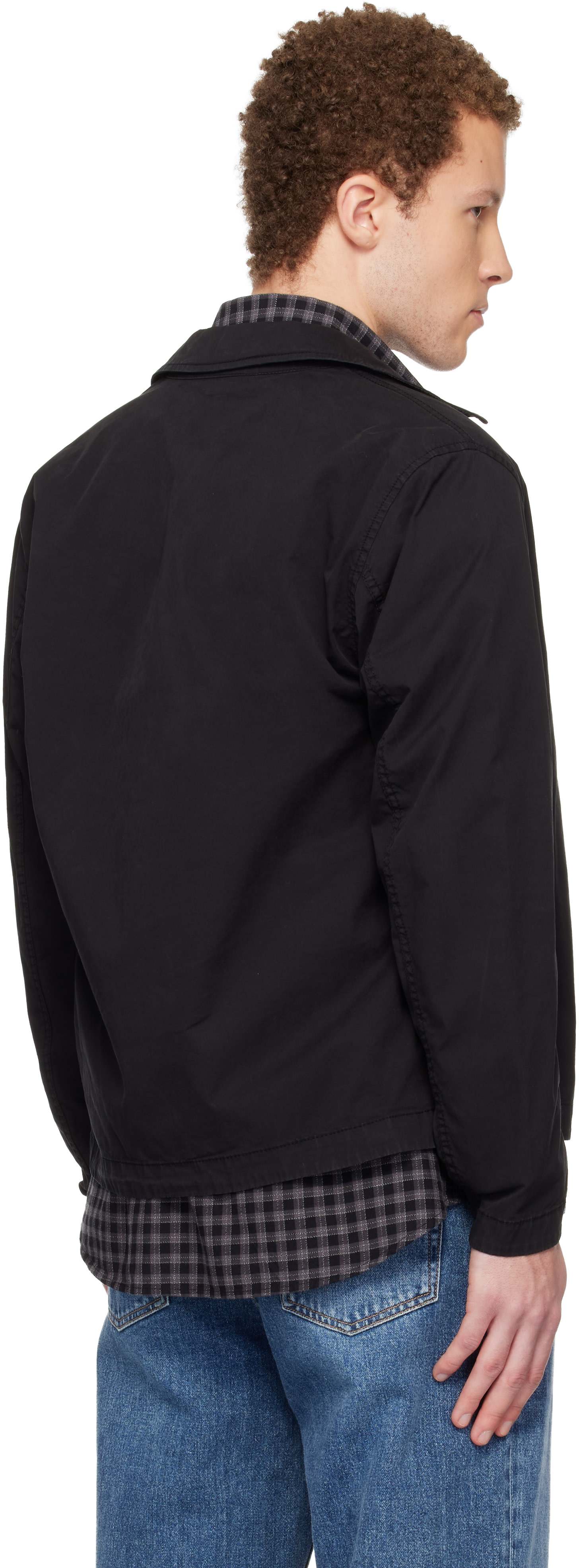 Stone Island: ブラック 1200013 ストレッチ オーガニックコットン