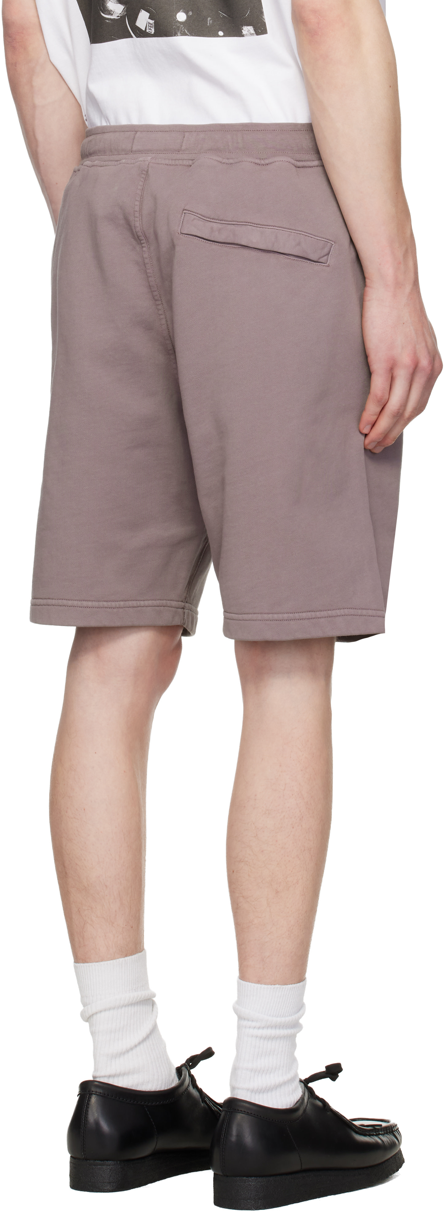 Stone Island: パープル 6200011 Organic Cotton Fleece ショート