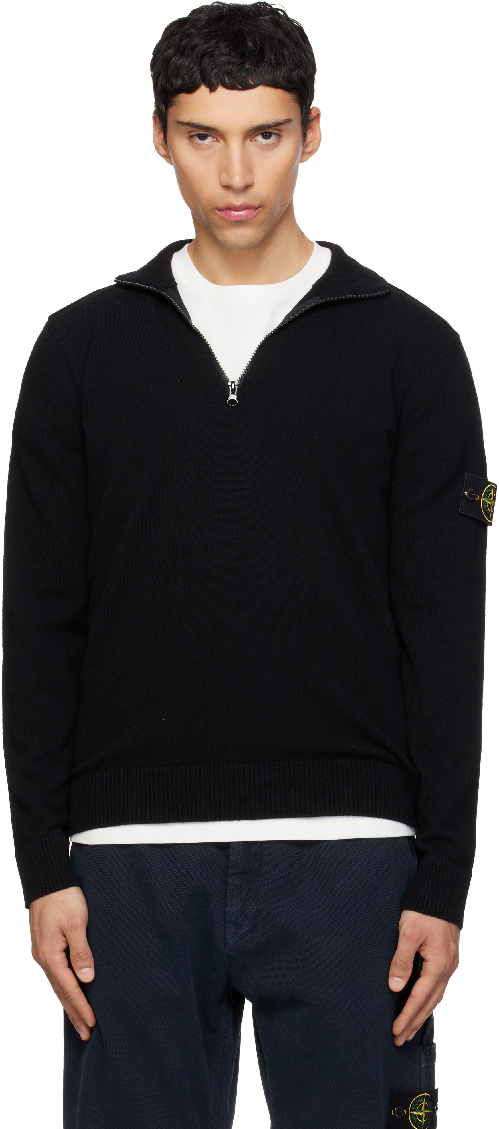 Stone Island - Pull 5100012 noir