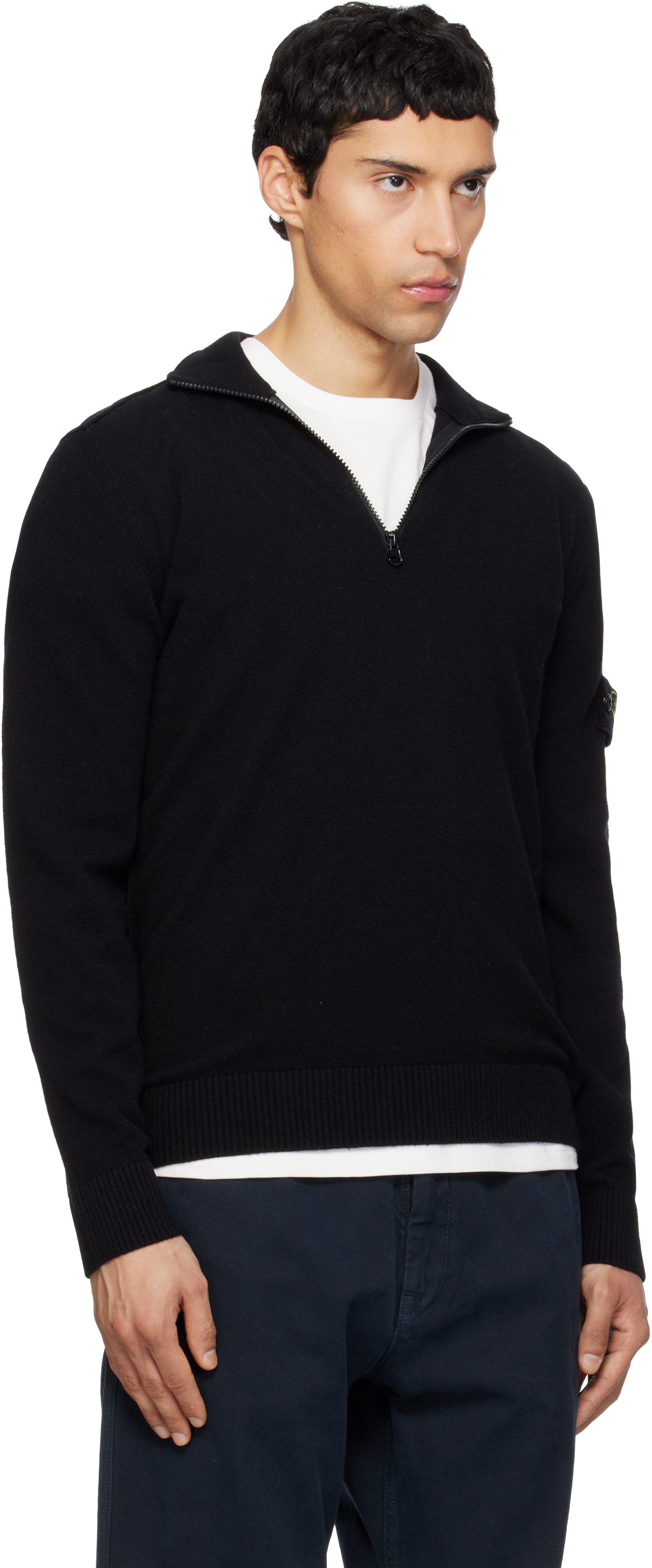 Stone Island - Pull 5100012 noir